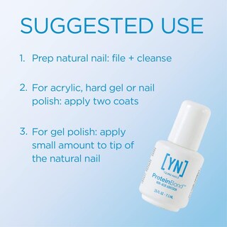 Foto 2 | Prebase Para Uñas Young Nails Protein Bond, 7 Ml, Para Gel Y Acrílico - Venta Internacional.