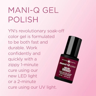Foto 2 | Esmalte En Gel Young Nails Mani-q Para Uñas Naturales/artificiales, 10 Ml - Venta Internacional.
