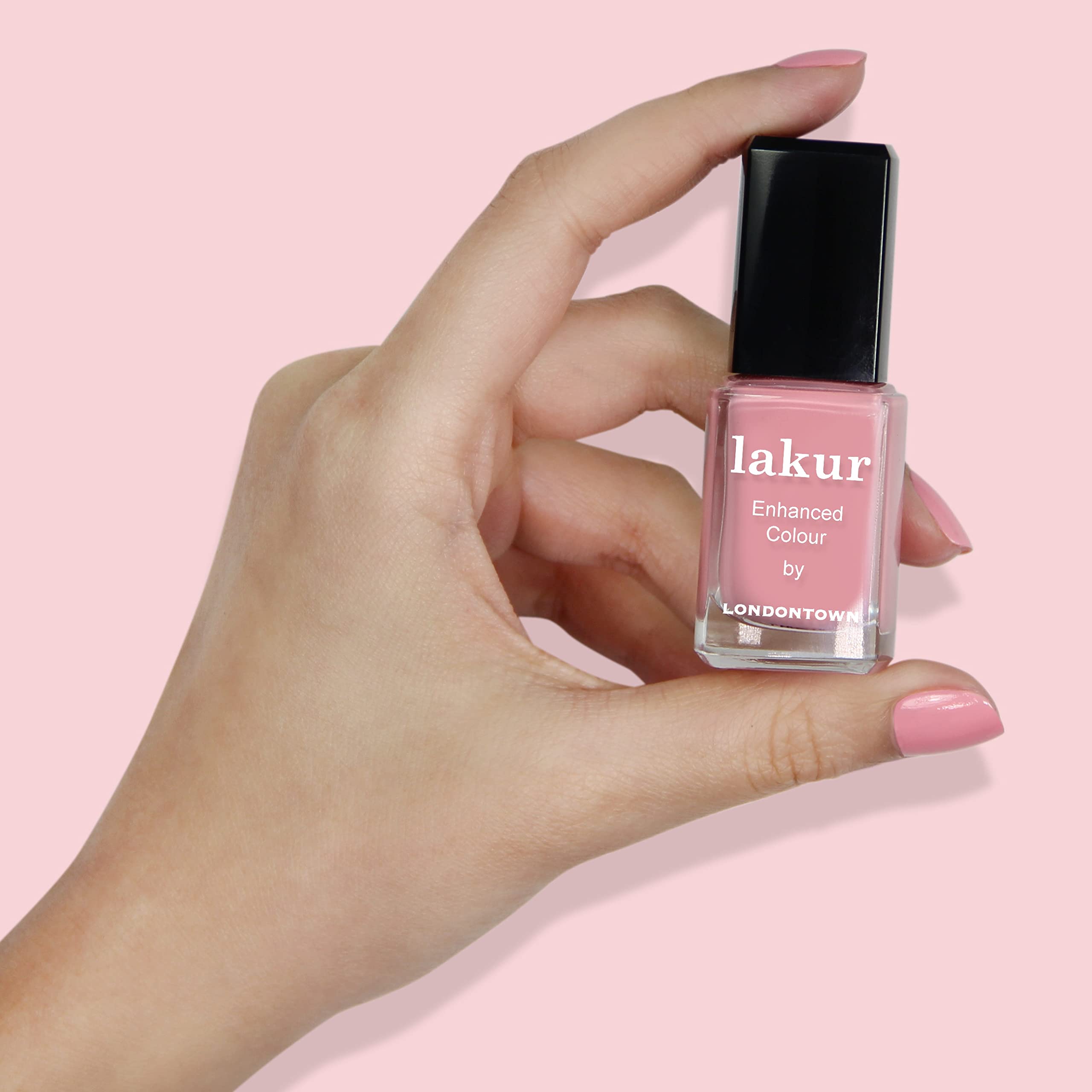 Foto 6 pulgar | Esmalte De Uñas Londontown Rosa Salmón Brillante Flor Del Desierto 12 Ml - Venta Internacional.