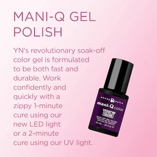 Foto 2 | Esmalte En Gel Young Nails Mani-q Para Uñas Naturales/artificiales, 10 Ml - Venta Internacional.