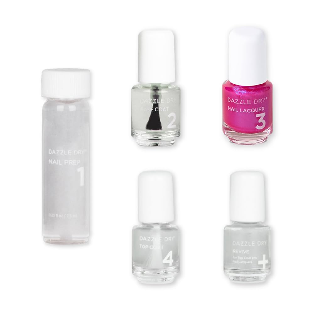 Foto 2 pulgar | Kit De Uñas Dazzle Dry Mini, Sistema De 4 Pasos, Beloved, Con 5 Manicuras - Venta Internacional.