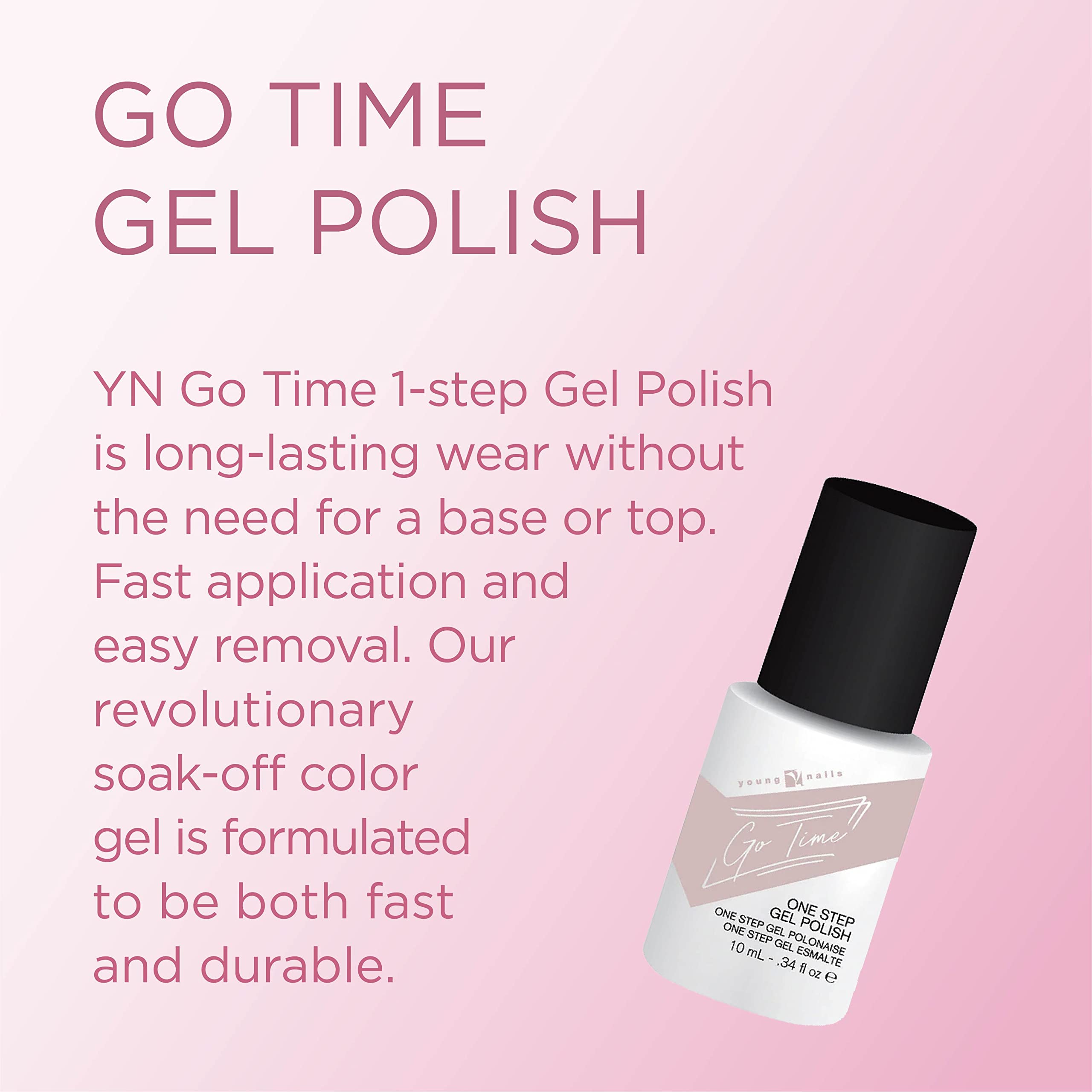 Foto 3 pulgar | Esmalte De Uñas Young Nails Go Time Gel Big Sigh 10 Ml - Venta Internacional.