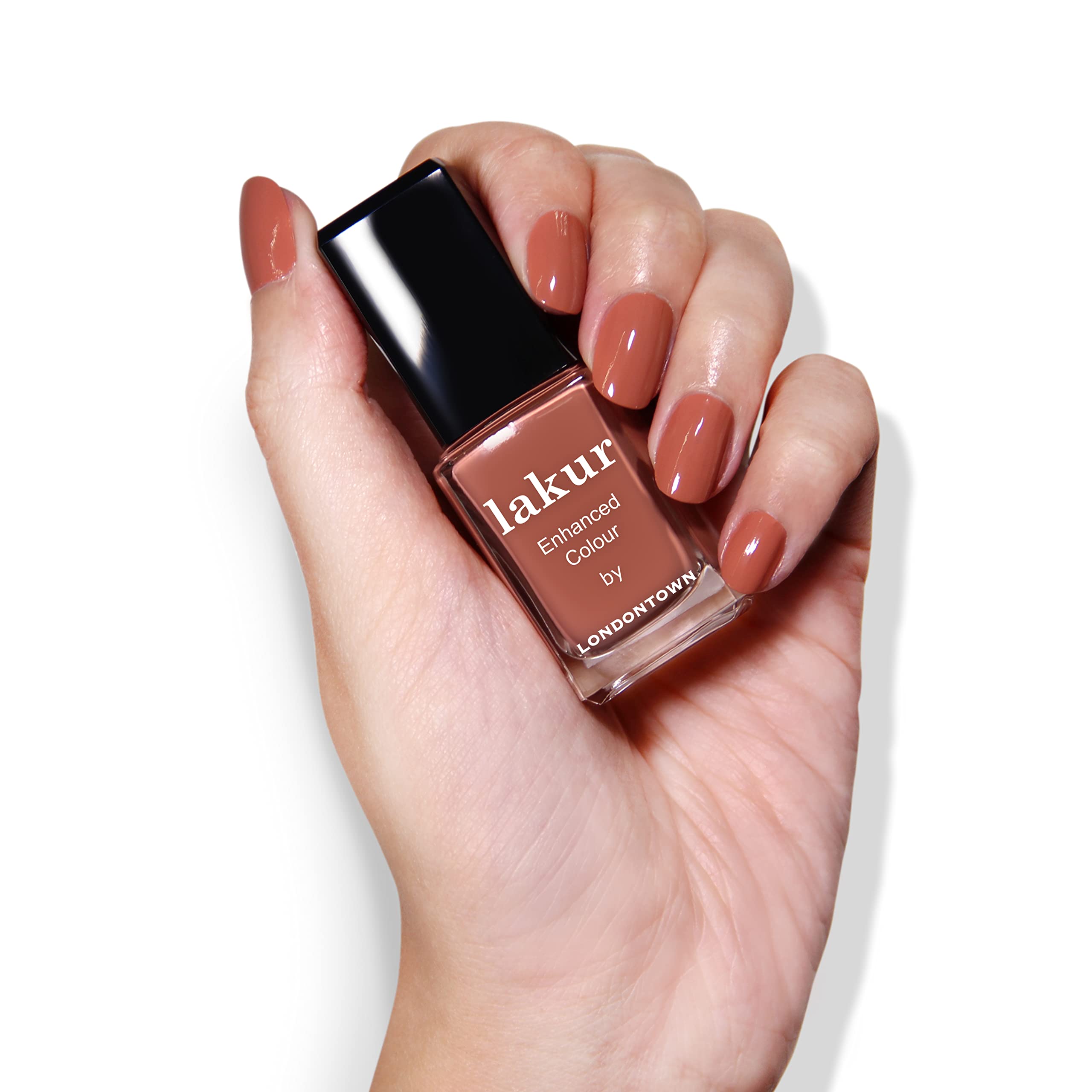 Foto 5 pulgar | Esmalte De Uñas Londontown Tawny Brown Glossy Pecan Pie 1.18l - Venta Internacional.