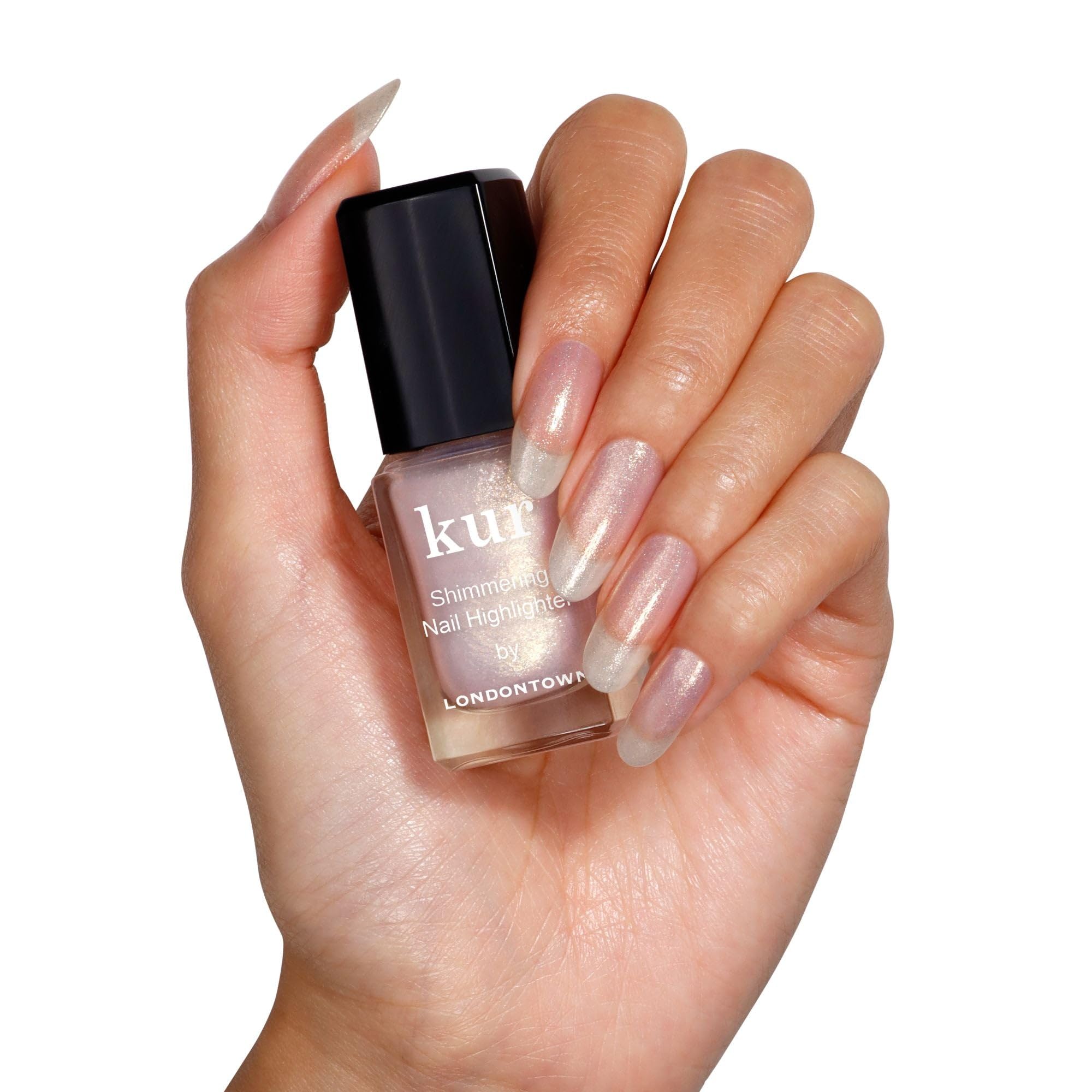 Foto 3 pulgar | Esmalte De Uñas Londontown Shimmer Sunkissed Gold Soft Pink 12 Ml - Venta Internacional.