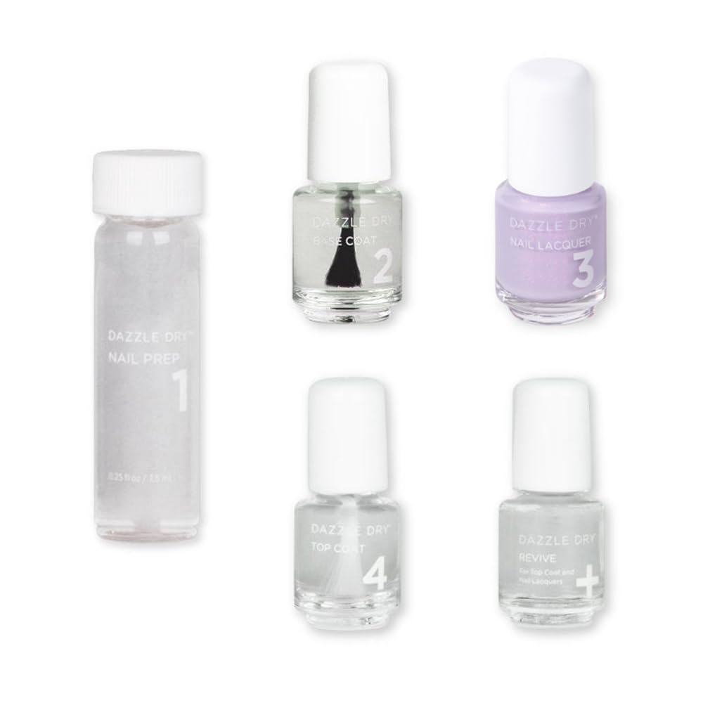 Foto 2 pulgar | Kit De Cuidado De Uñas Dazzle Dry Mini Lovely Lilac 5 Manicures - Venta Internacional.