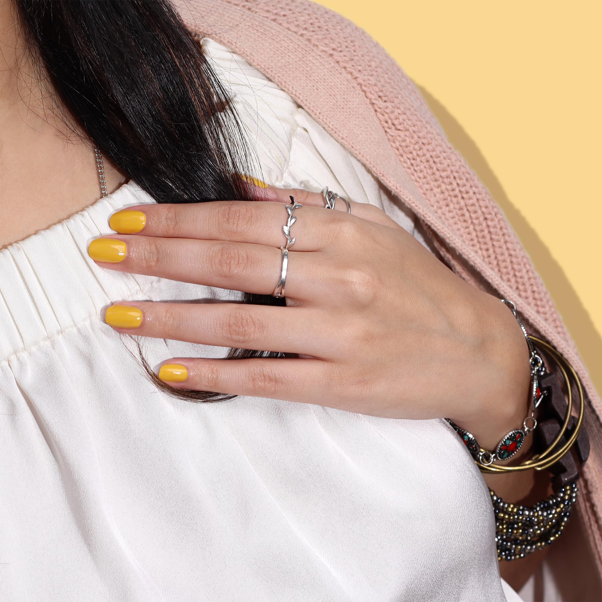 Foto 6 pulgar | Esmalte De Uñas Londontown Canary Yellow Glossy Daisy Chain 1.18l - Venta Internacional.