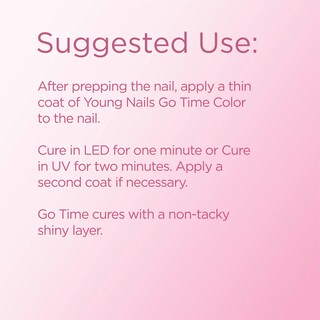 Foto 4 | Esmalte En Gel Young Nails Go Time Always A Bridesmaid - Venta Internacional.