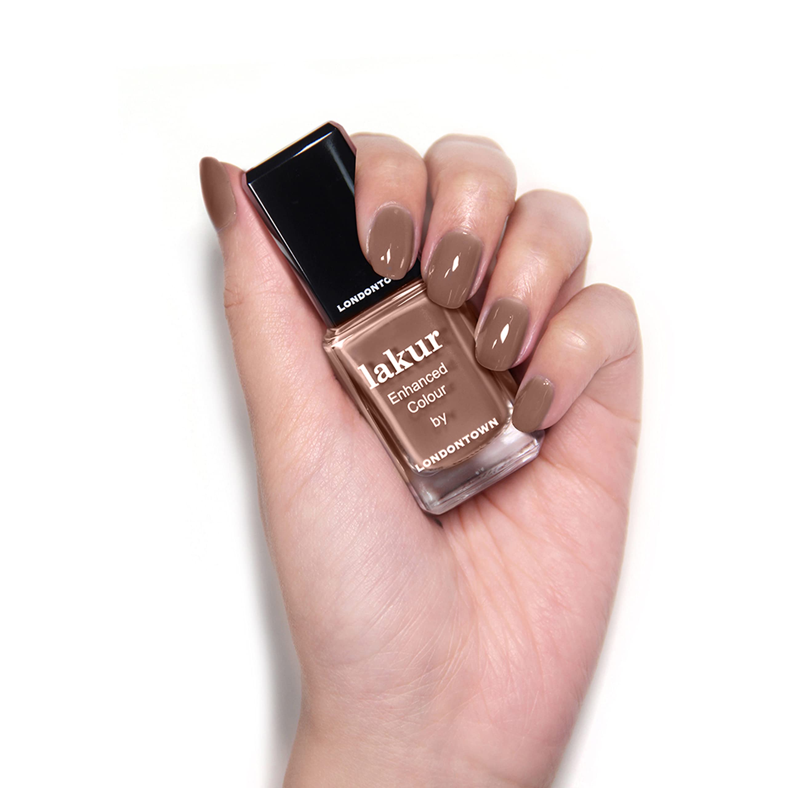 Foto 6 pulgar | Esmalte De Uñas Londontown Lakur Enhanced Color Mudslide Brown - Venta Internacional.