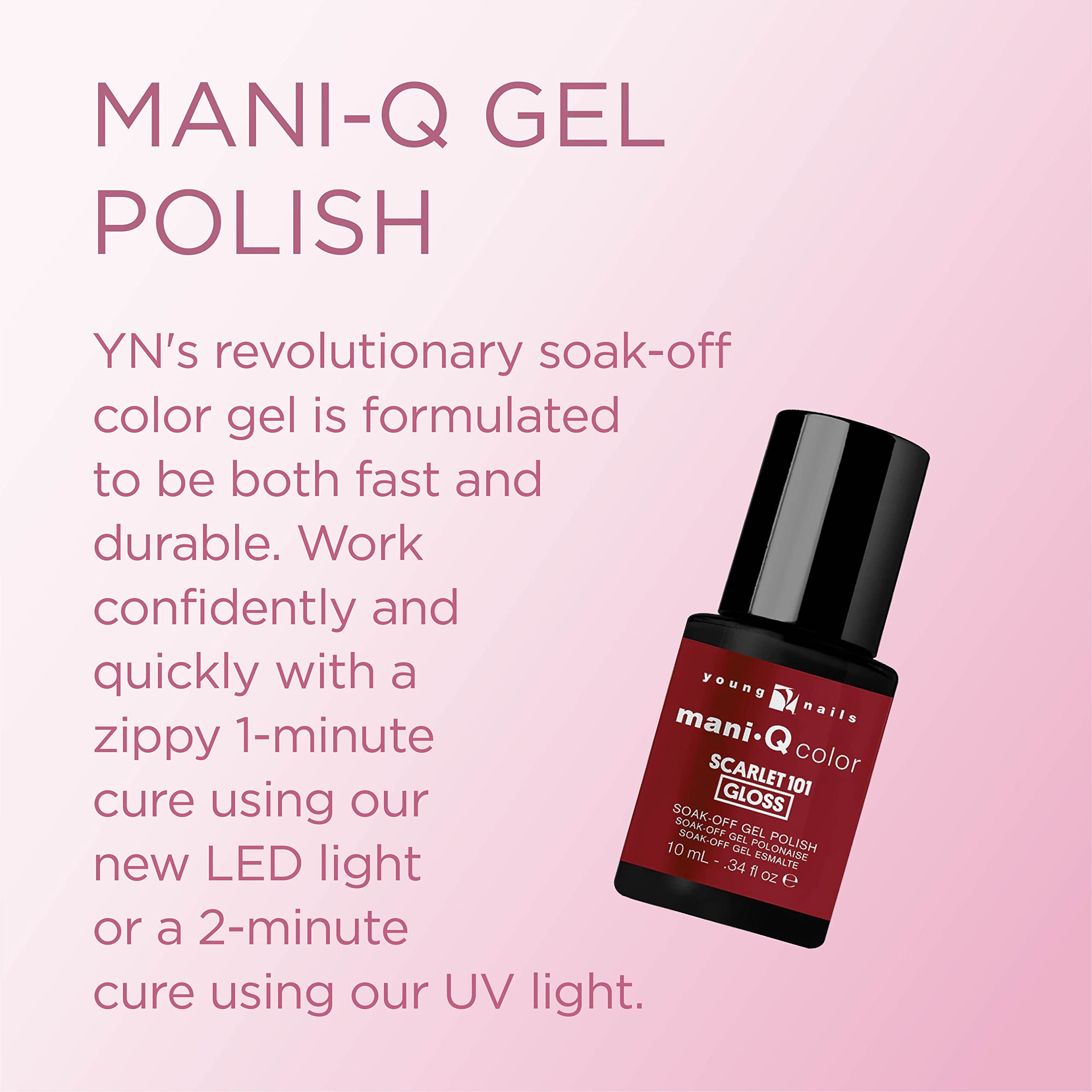 Foto 3 pulgar | Esmalte De Uñas En Gel Young Nails Mani-q Para Uñas Naturales/artificiales - Venta Internacional.