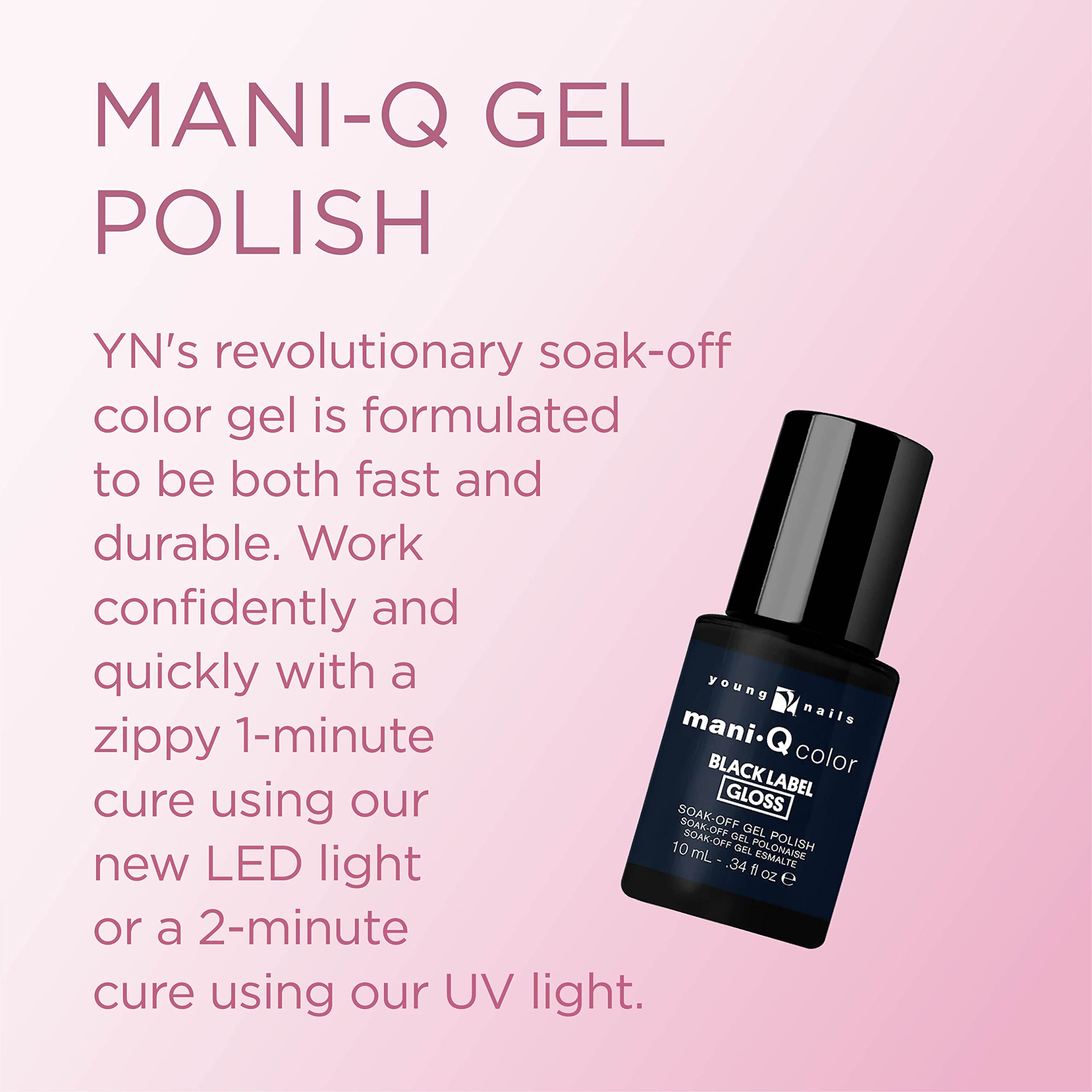 Foto 3 pulgar | Esmalte En Gel Young Nails Mani-q Para Uñas Naturales/artificiales, 10 Ml - Venta Internacional.