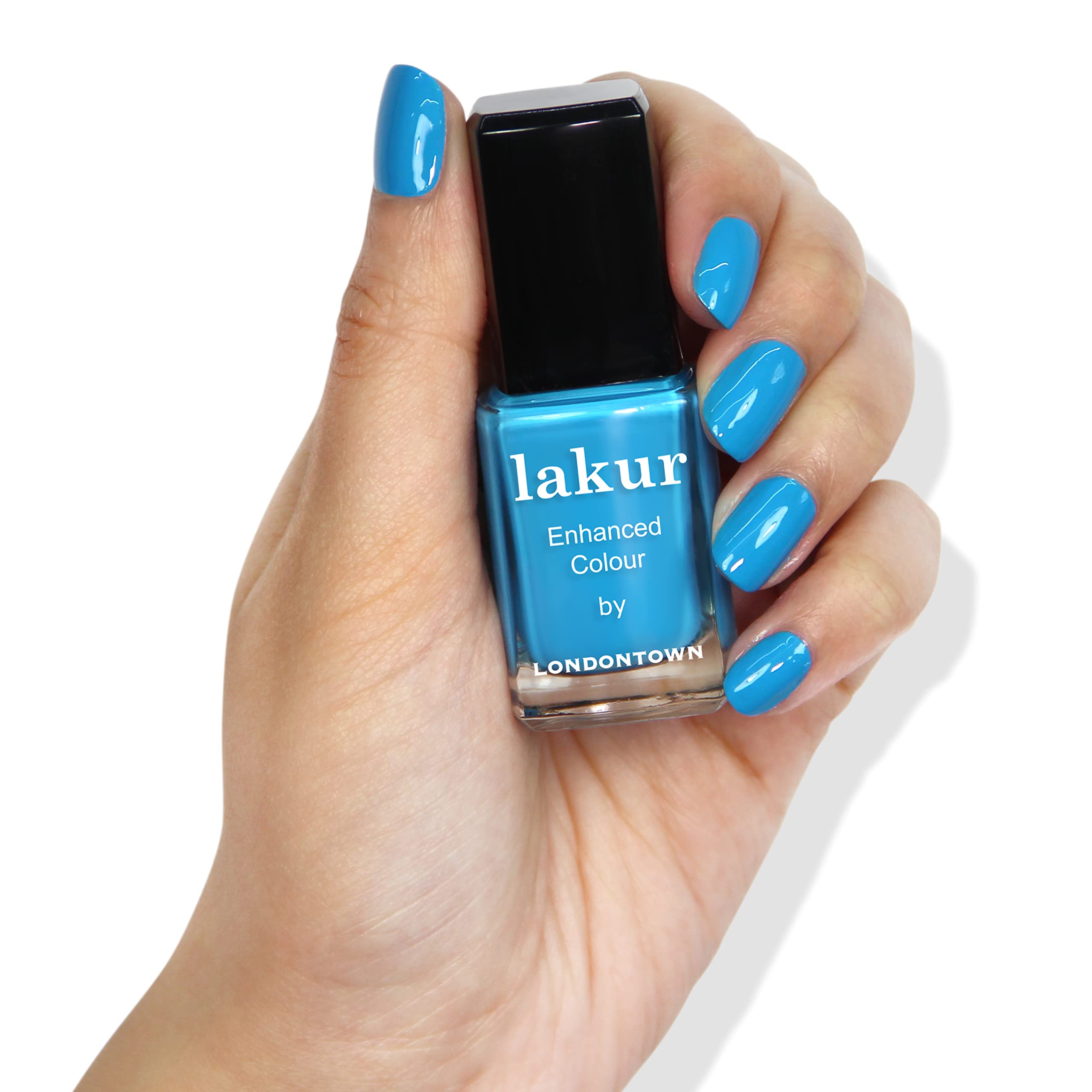 Foto 5 pulgar | Esmalte De Uñas Londontown Cabana Boy Lakur Neon Blue 1.18l - Venta Internacional.