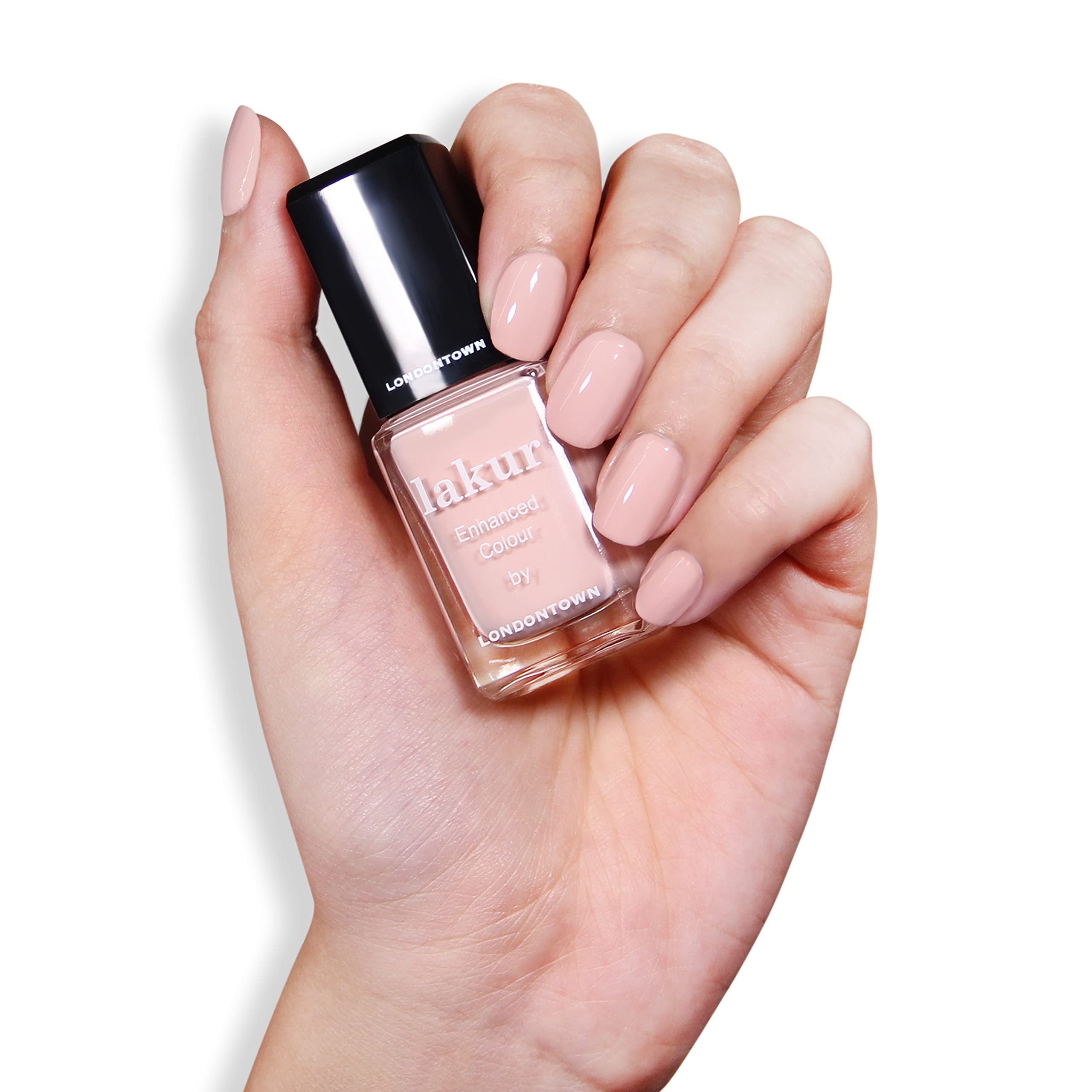 Foto 3 pulgar | Esmalte De Uñas Londontown Uncovered Lakur Pink Beige 12 Ml Vegan - Venta Internacional.