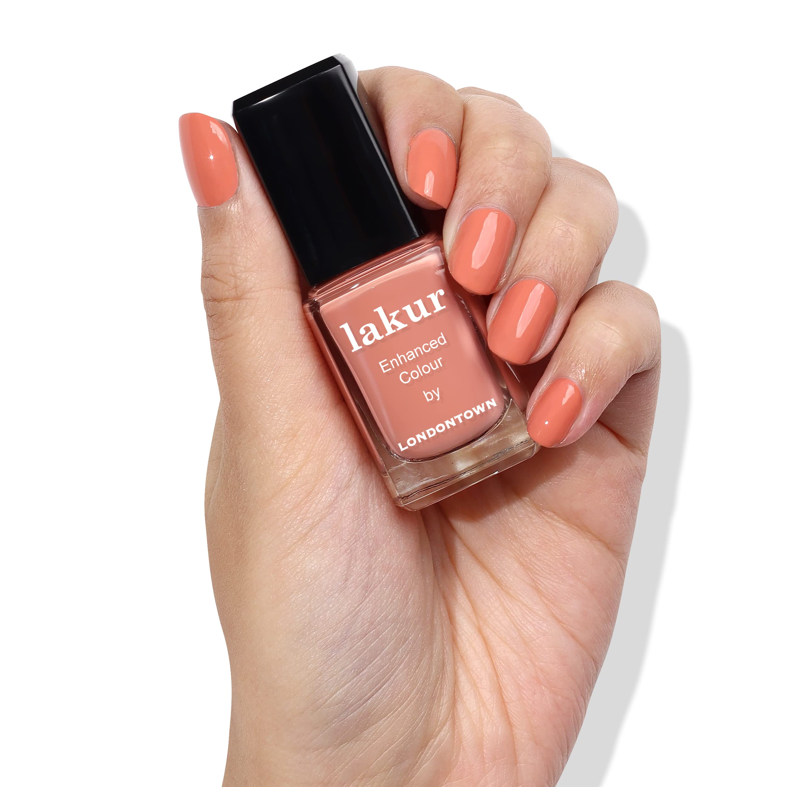 Foto 3 pulgar | Esmalte De Uñas Londontown, Color Rosa Terracota, Crema Brillante, 12 Ml, Vegano - Venta Internacional.