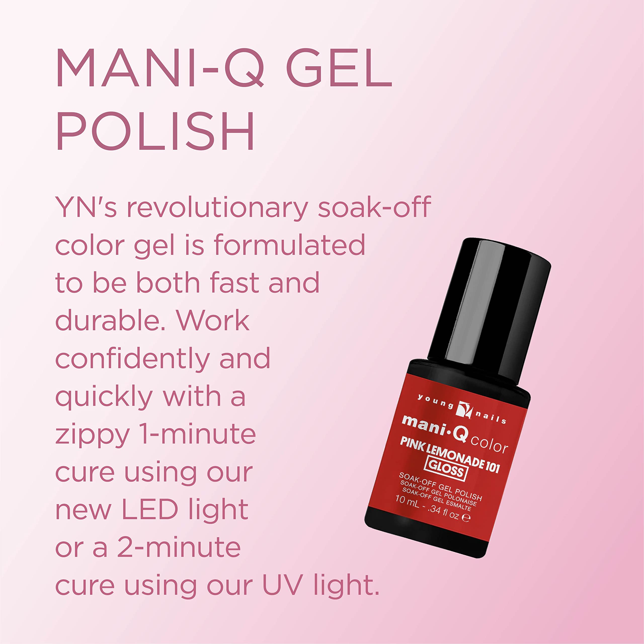 Foto 3 pulgar | Esmalte En Gel Young Nails Mani-q Para Uñas Naturales/artificiales, 10 Ml - Venta Internacional.