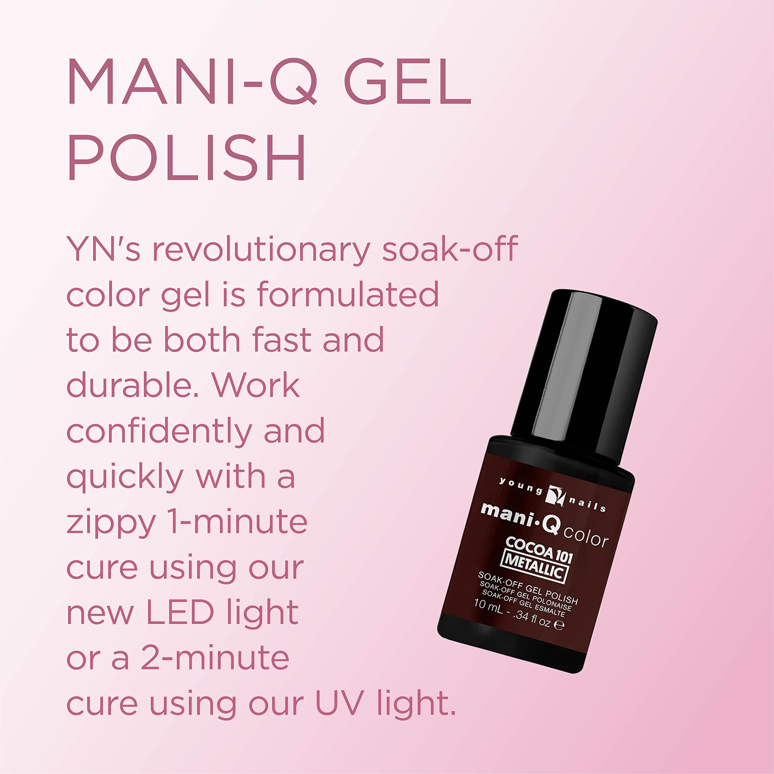Foto 3 pulgar | Esmalte De Uñas En Gel Young Nails Mani-q Para Uñas Naturales/artificiales - Venta Internacional.