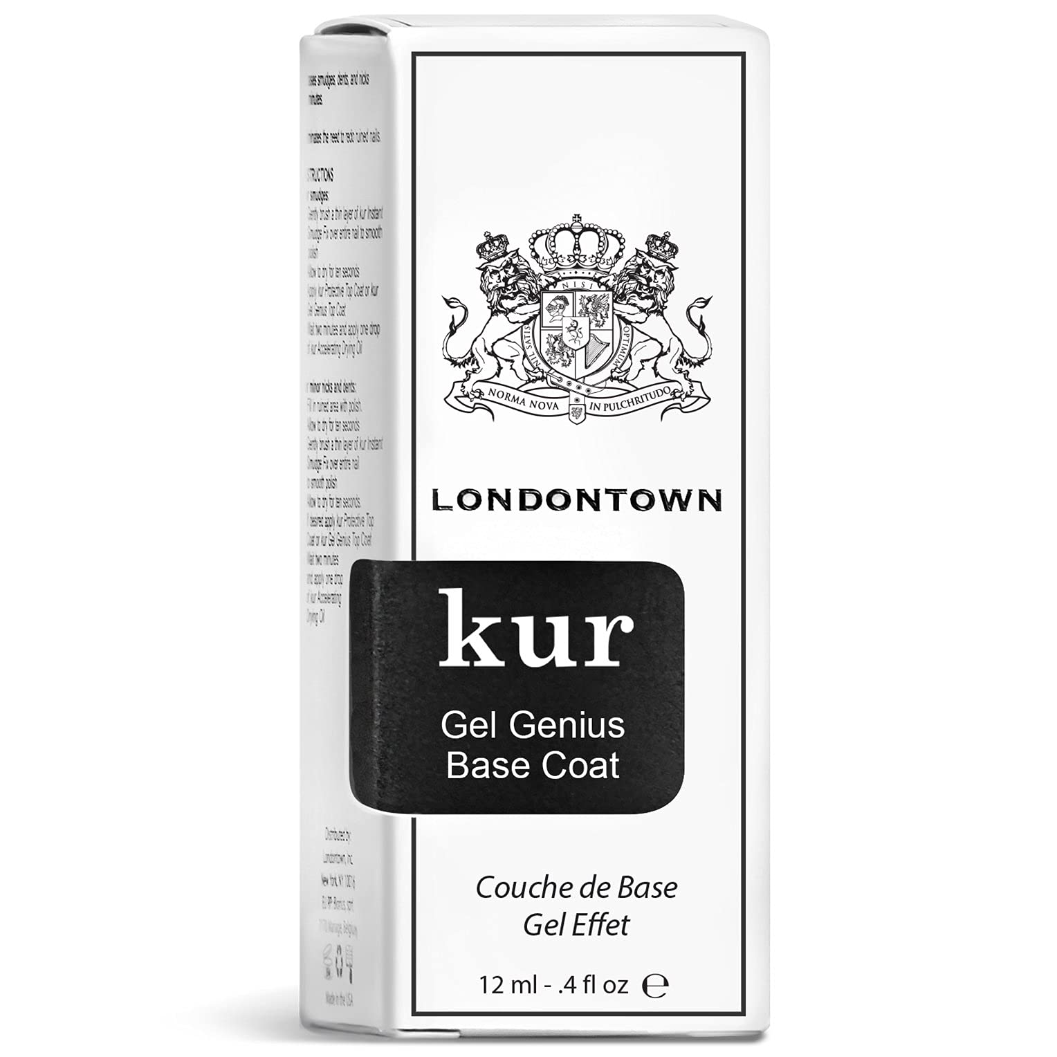 Foto 3 pulgar | Base De Uñas Londontown Kur Gel Genius De Secado Rápido, Vegana - Venta Internacional.