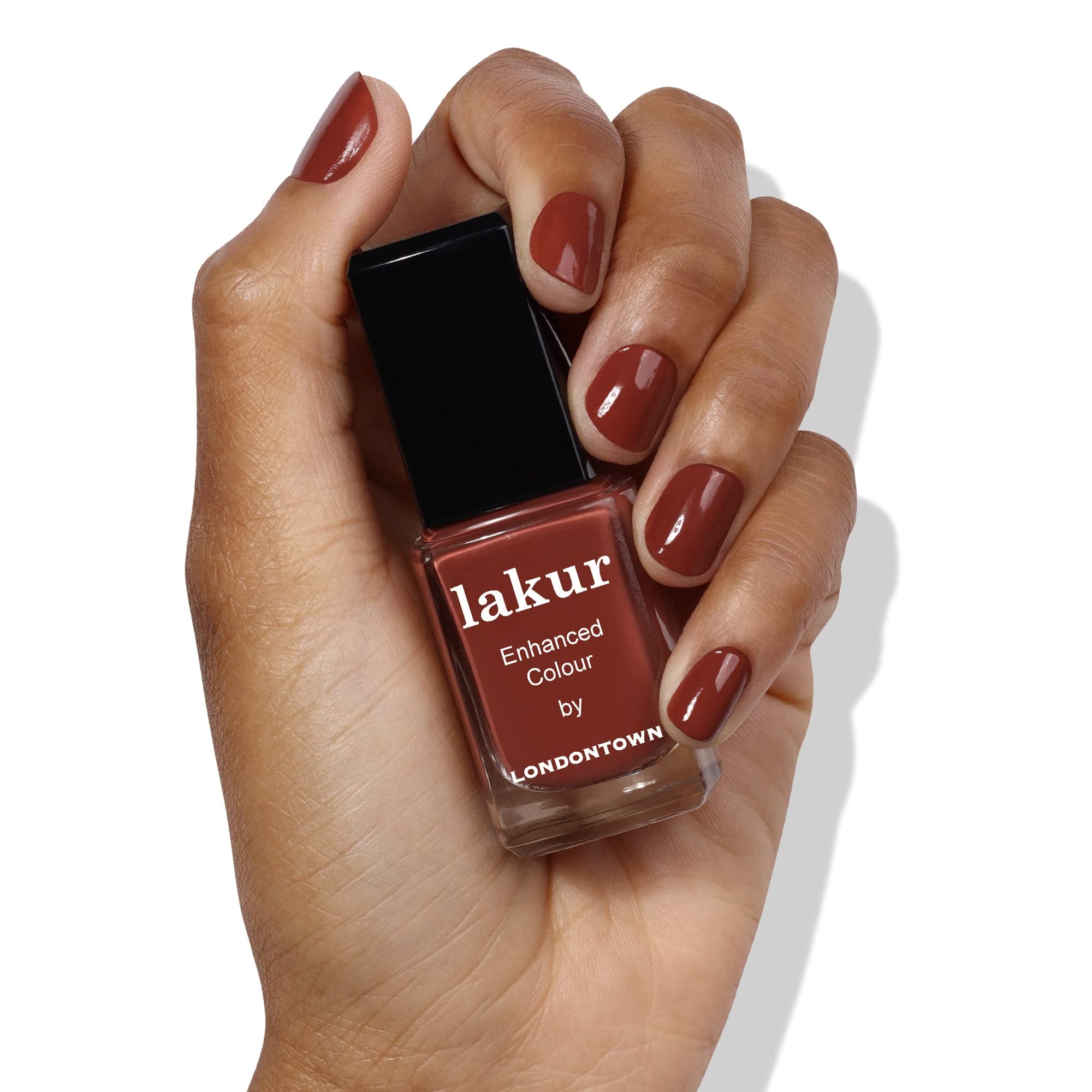 Foto 3 pulgar | Esmalte De Uñas Londontown Hot Chocolate Brown Brillante 12 Ml Lakur - Venta Internacional.