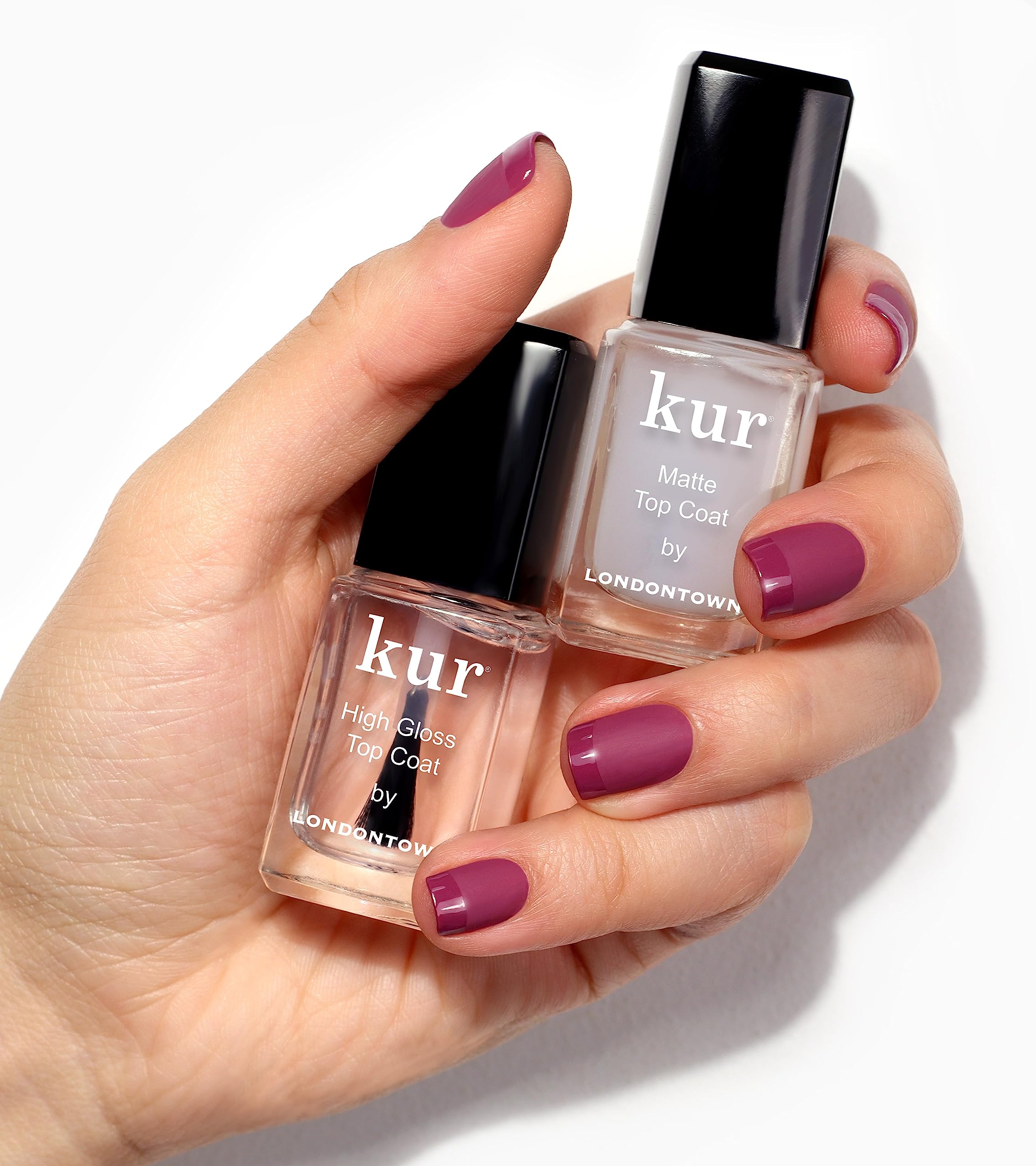 Foto 4 | Esmalte De Uñas Top Coat Londontown, Mate, De Larga Duración, 12 Ml - Venta Internacional.