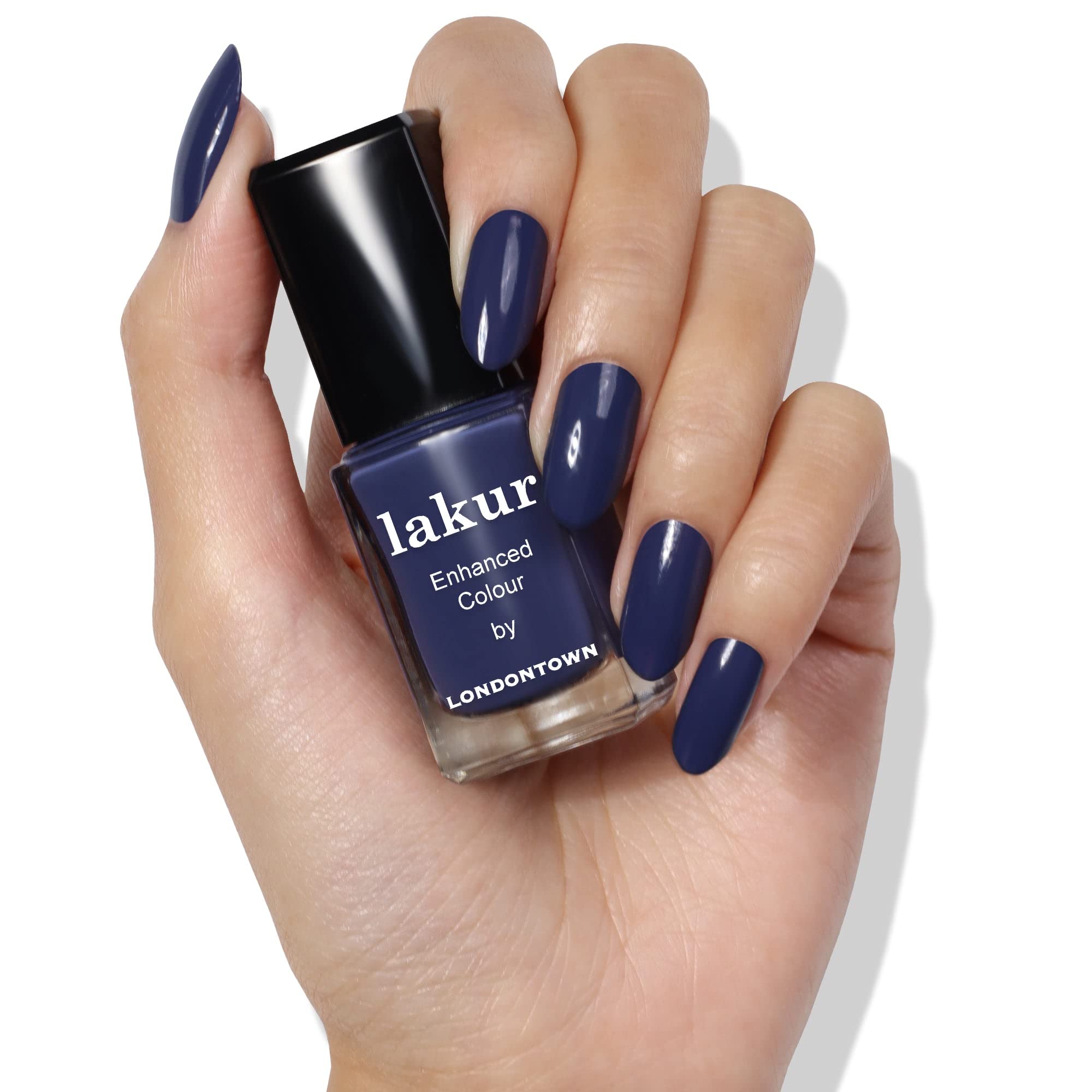 Foto 7 pulgar | Esmalte De Uñas Londontown Indigo Blue Glossy Midnight Kiss 1.18l - Venta Internacional.
