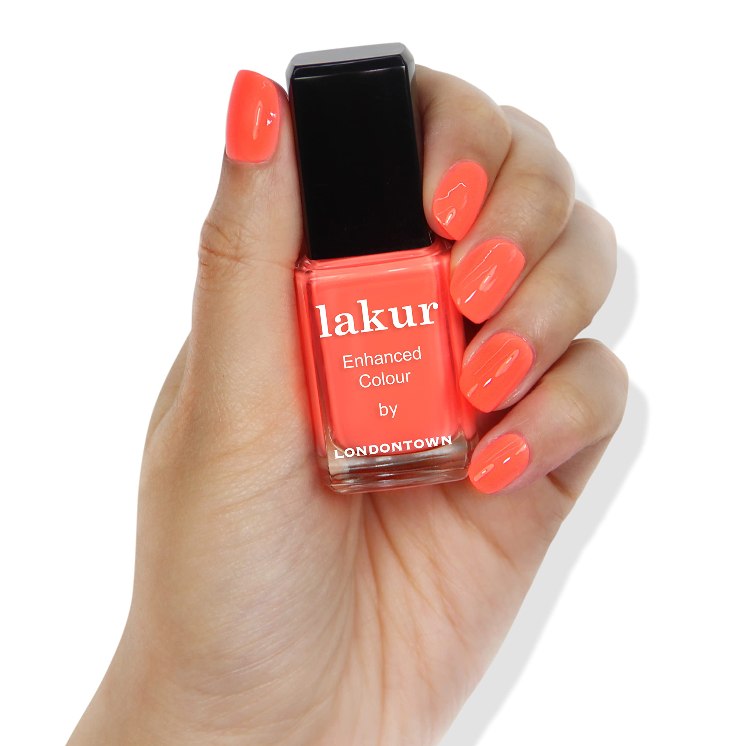 Foto 3 pulgar | Esmalte De Uñas Londontown Londontown Lakur Flashback Sunset Orange - Venta Internacional.