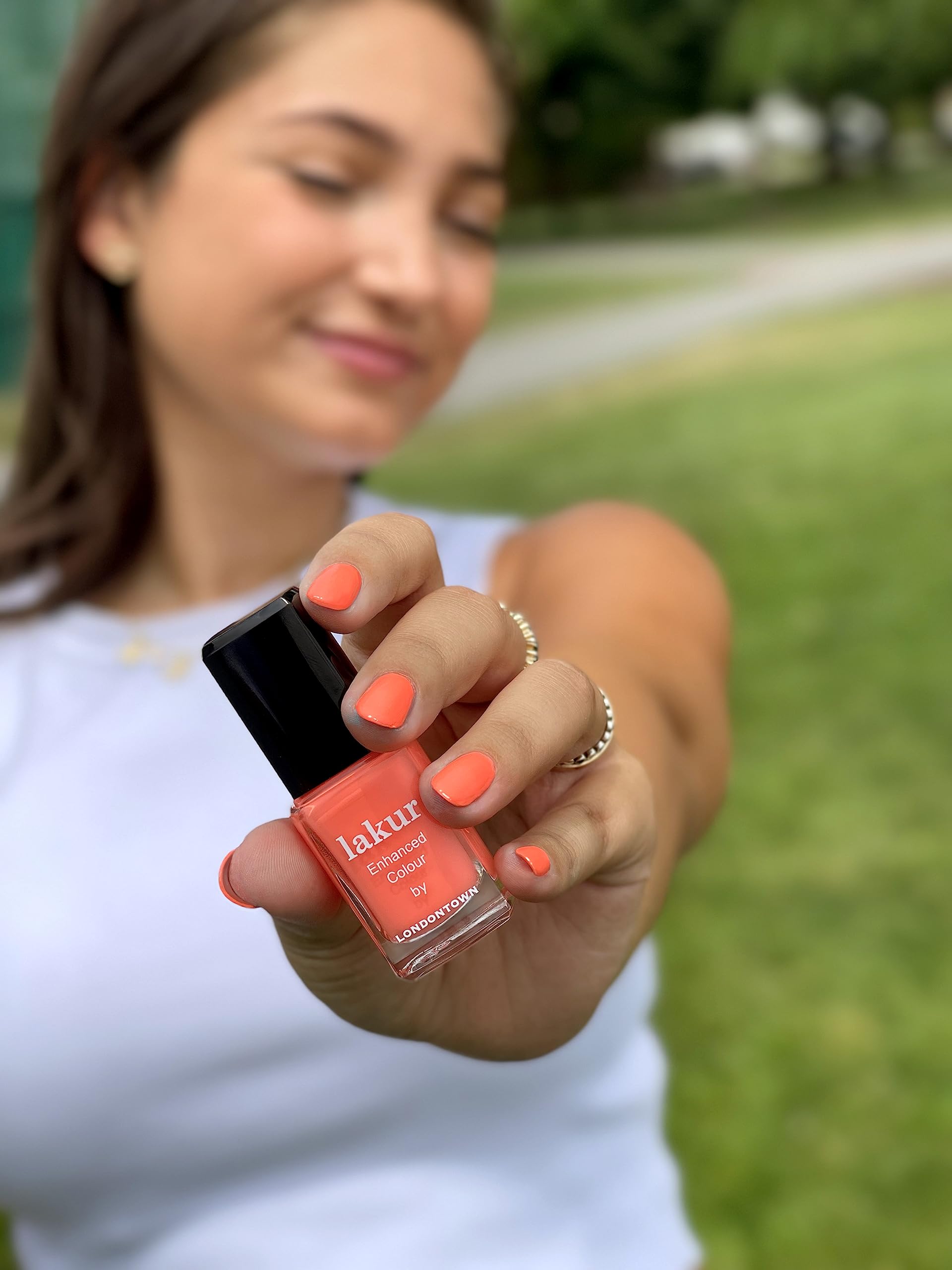 Foto 6 pulgar | Esmalte De Uñas Londontown Londontown Lakur Flashback Sunset Orange - Venta Internacional.