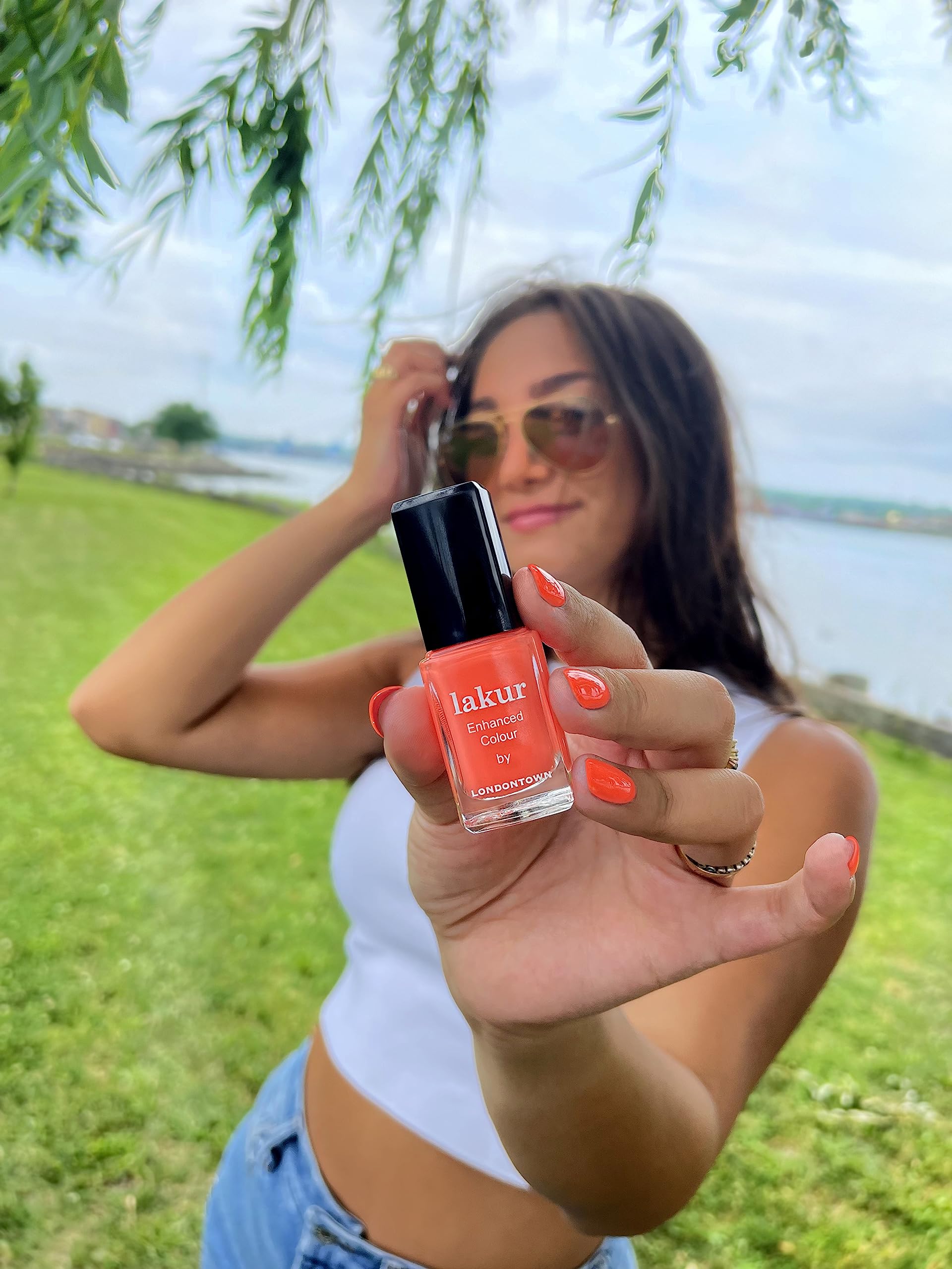 Foto 7 pulgar | Esmalte De Uñas Londontown Londontown Lakur Flashback Sunset Orange - Venta Internacional.