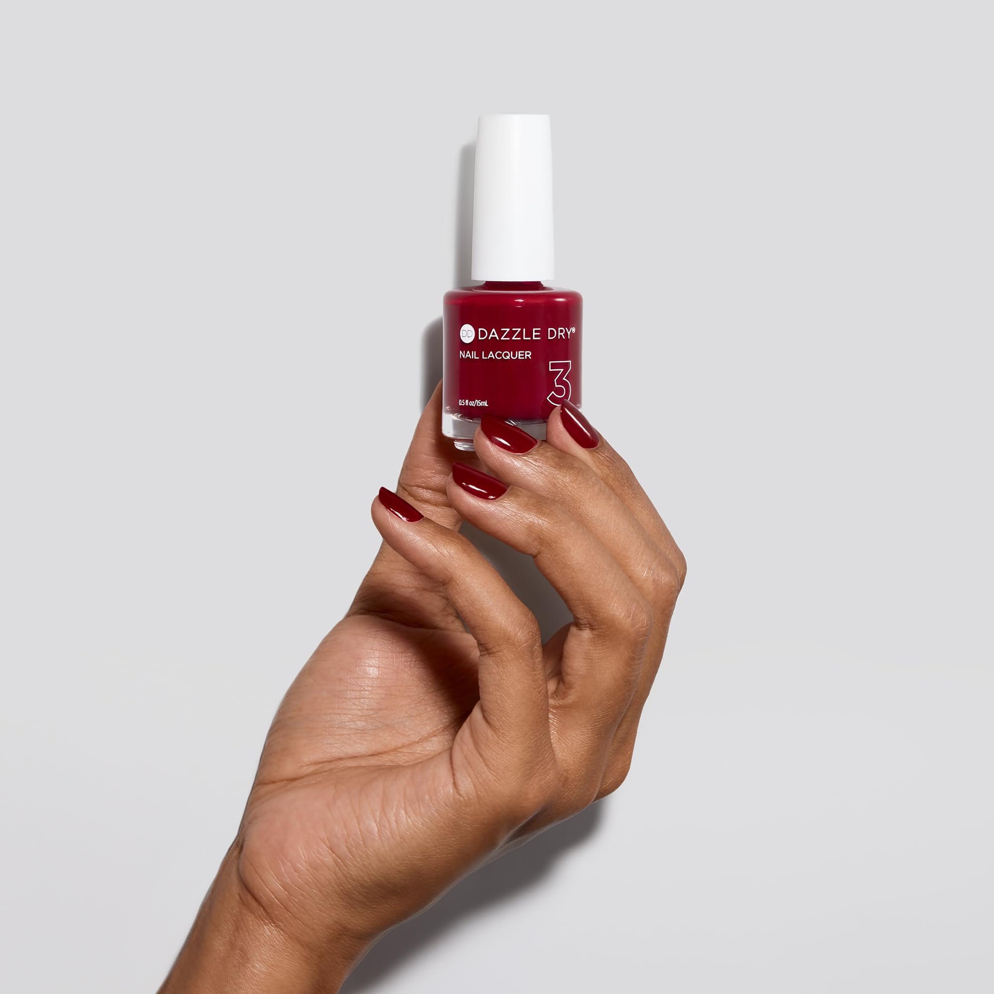 Foto 6 pulgar | Esmalte De Uñas Dazzle Dry Fast Track Cherry, 15 Ml, Step 3 - Venta Internacional.