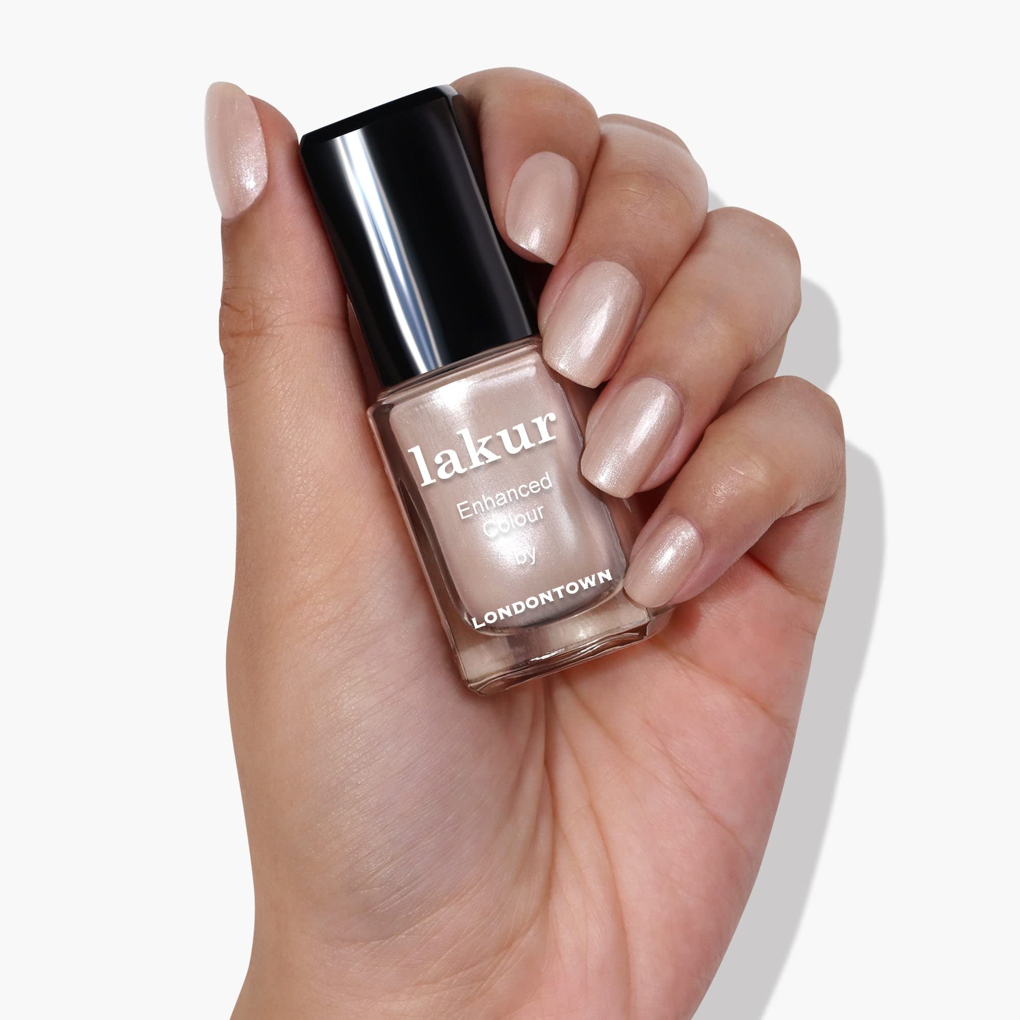 Foto 3 pulgar | Esmalte De Uñas Londontown Shimmery Champagne Pearl Lakur 12ml - Venta Internacional.