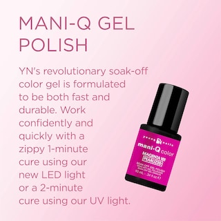Foto 2 | Esmalte En Gel Young Nails Mani-q Para Uñas Naturales/artificiales, 10 Ml - Venta Internacional.