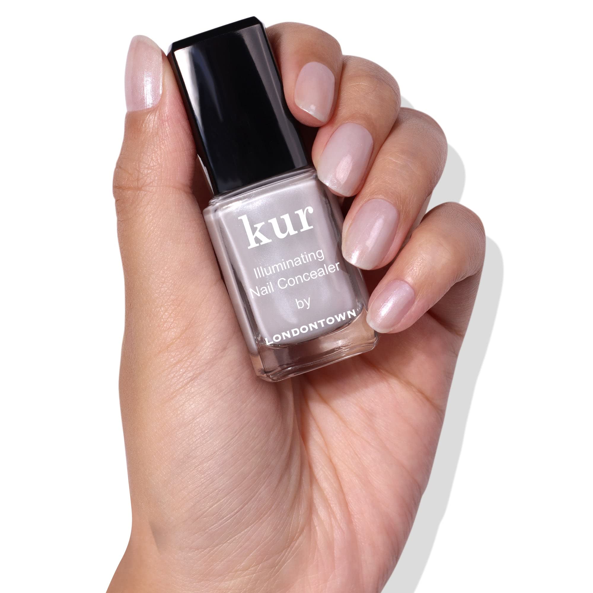 Foto 4 | Esmalte De Uñas Londontown Kur Quartz Illuminating Soft Grey 12 Ml - Venta Internacional.