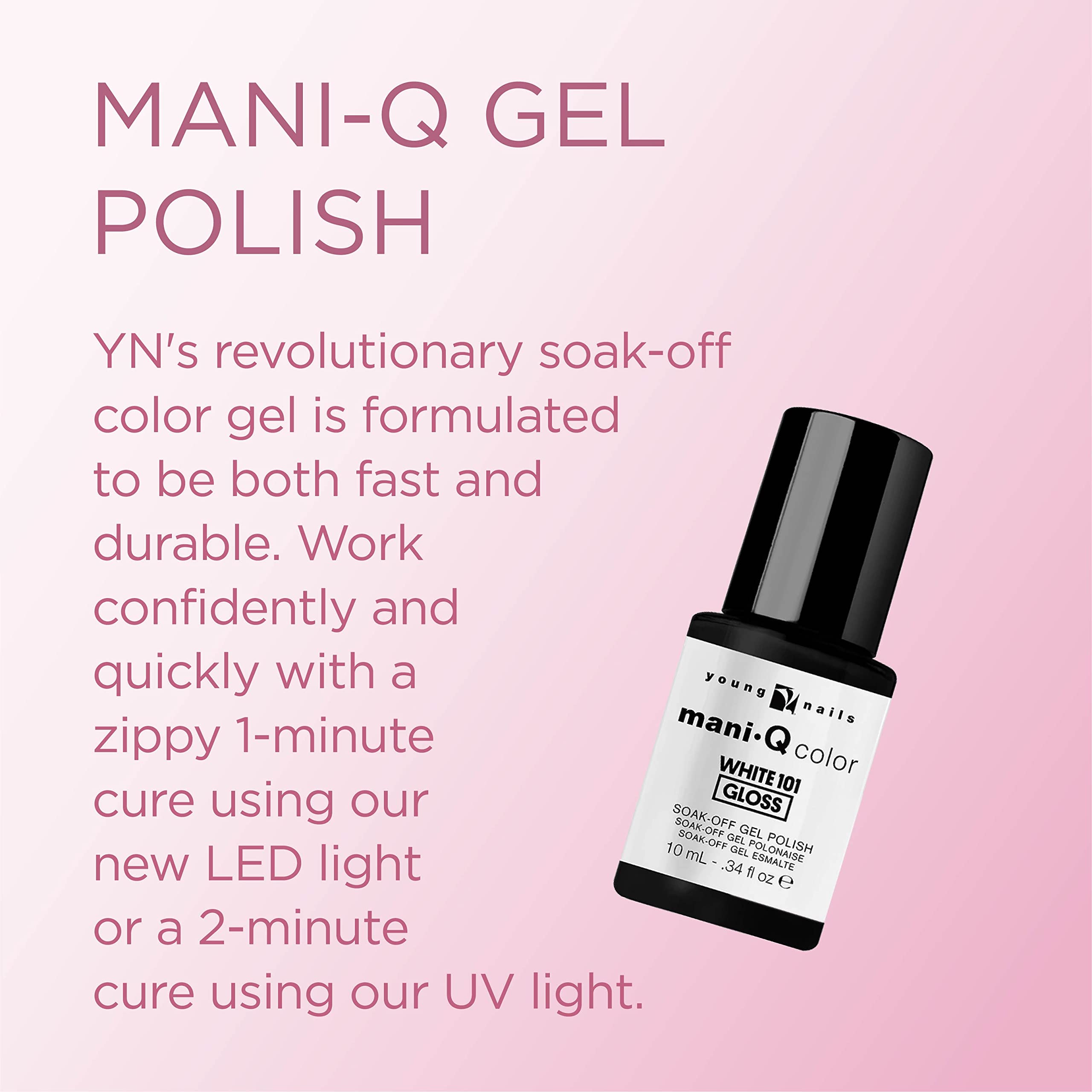 Foto 3 pulgar | Esmalte De Uñas En Gel Young Nails Mani-q Soak Off 10 Ml Led/uv - Venta Internacional.