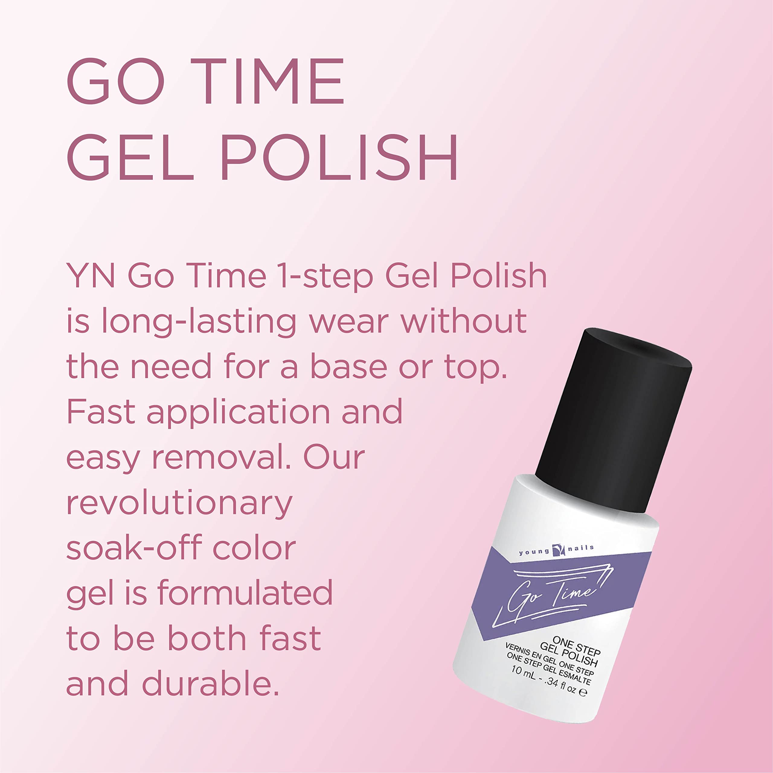 Foto 3 pulgar | Esmalte En Gel Young Nails Go Time Triptastic - Venta Internacional.