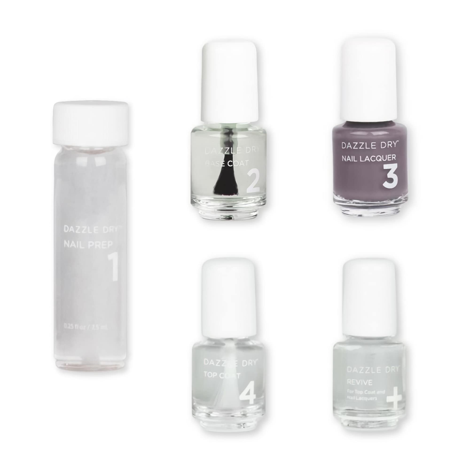Foto 2 pulgar | Kit De Uñas Dazzle Dry Mini, Sistema De 4 Pasos Para Anticipar 5 Manicuras - Venta Internacional.
