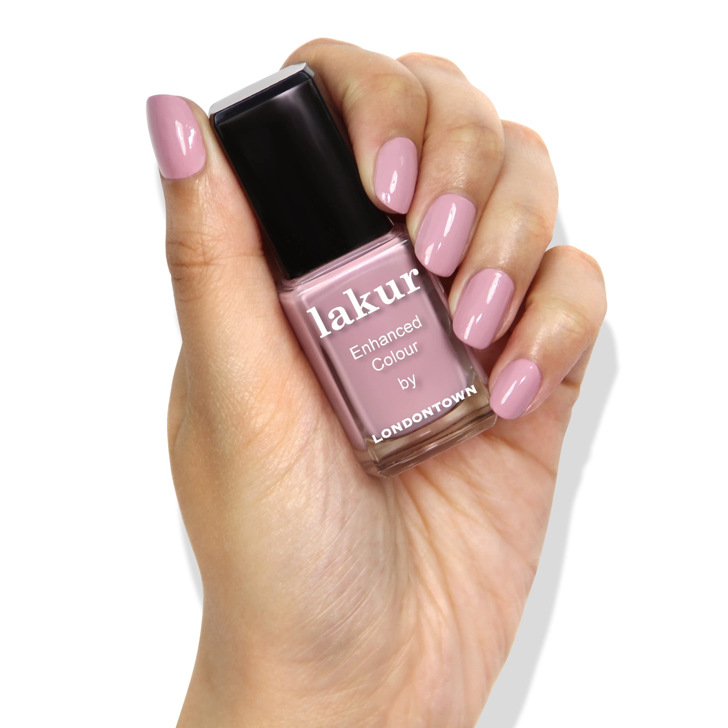Foto 5 pulgar | Esmalte De Uñas Londontown Berry Nude Lakur Azul-tinted Pink 1.18l - Venta Internacional.