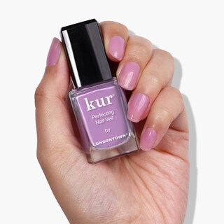 Foto 2 | Velo De Uñas Londontown Que Mejora El Cuidado De Las Uñas, Color Lila Transparente, 12 Ml, #9 - Venta Internacional.