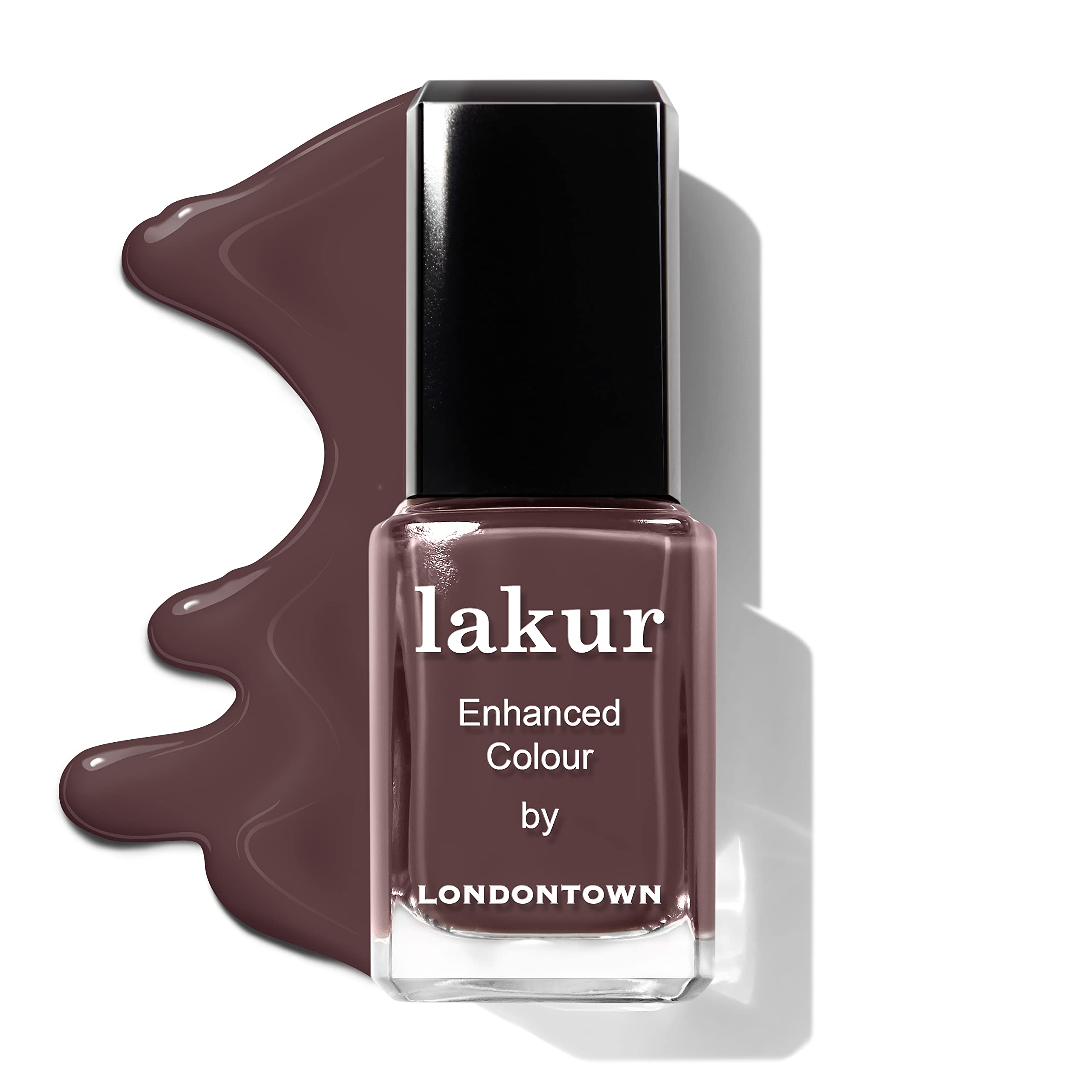 Foto 7 pulgar | Esmalte De Uñas Londontown Chocolate Brown Brillante Teak Lakur 12 Ml - Venta Internacional.