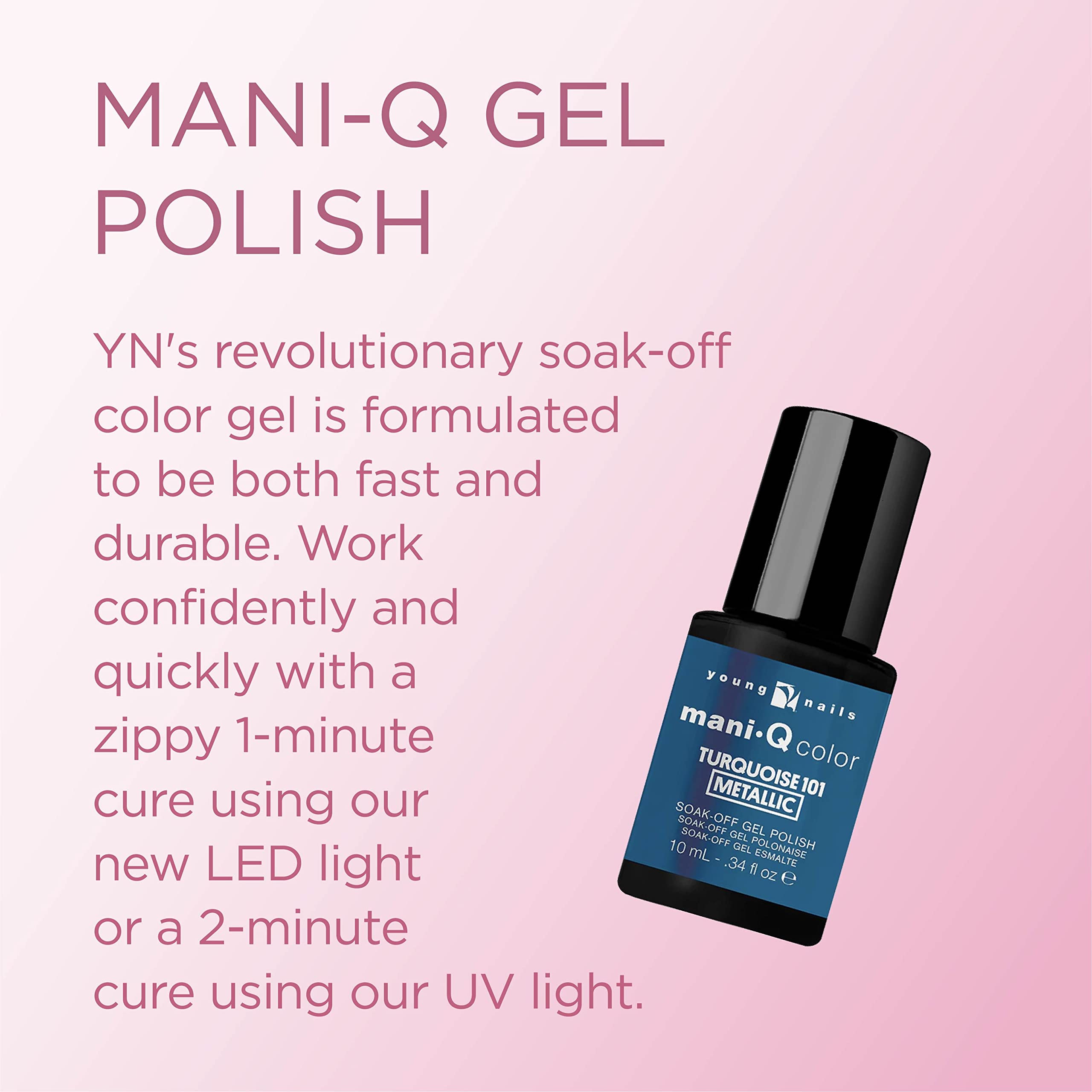 Foto 3 pulgar | Esmalte De Uñas Young Nails Mani-q Gel Polish 10 Ml - Venta Internacional.