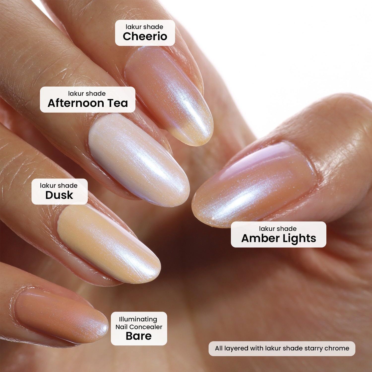 Foto 6 pulgar | Esmalte Y Adorno De Uñas Londontown Lakur Chrome Glaze, 12 Ml - Venta Internacional.