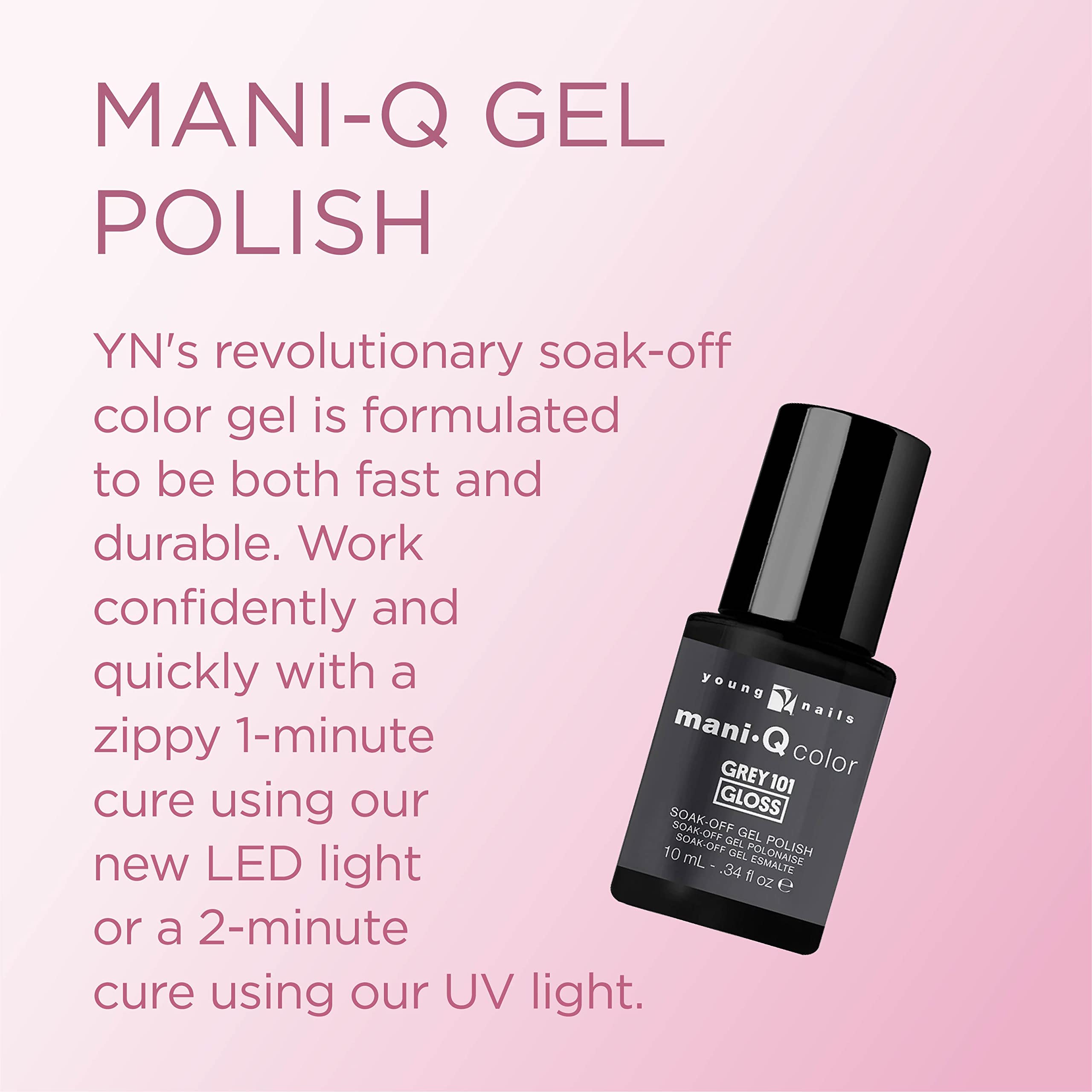 Foto 3 pulgar | Esmalte De Uñas En Gel Young Nails Mani-q Para Uñas Naturales/artificiales - Venta Internacional.