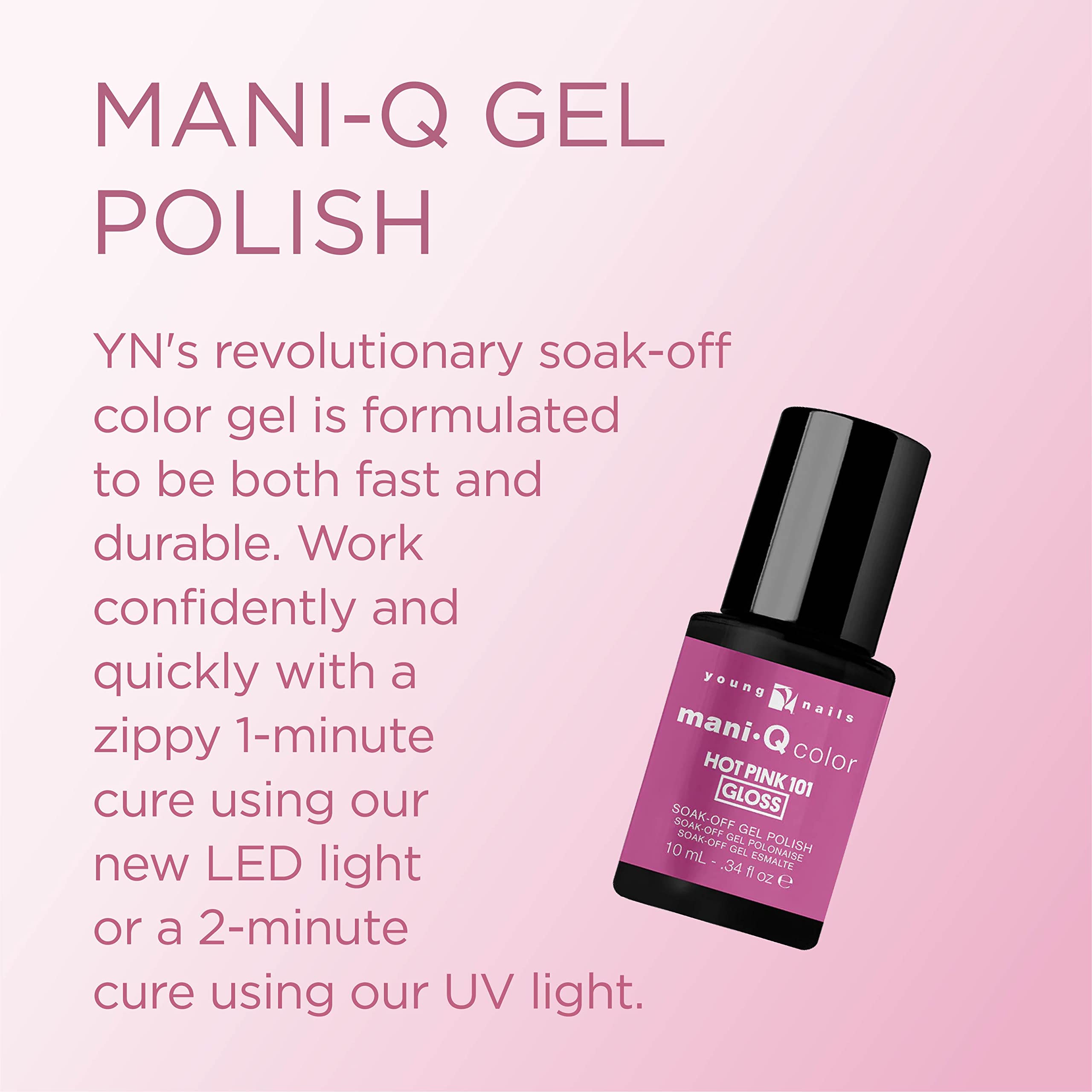 Foto 3 pulgar | Esmalte En Gel Young Nails Mani-q Para Uñas Naturales O Artificiales - Venta Internacional.