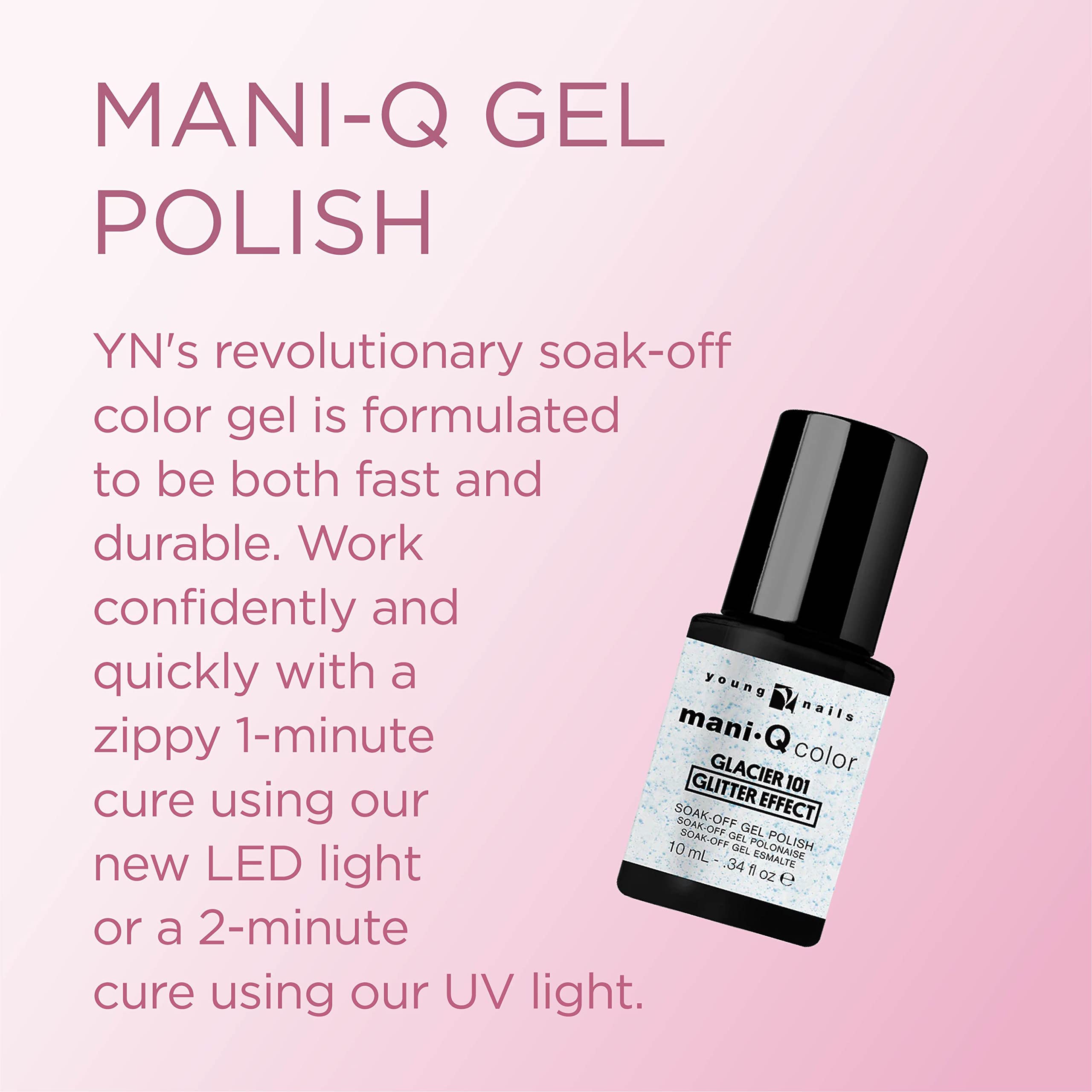 Foto 3 pulgar | Esmalte En Gel Young Nails Mani-q Para Uñas Naturales/artificiales, 10 Ml - Venta Internacional.