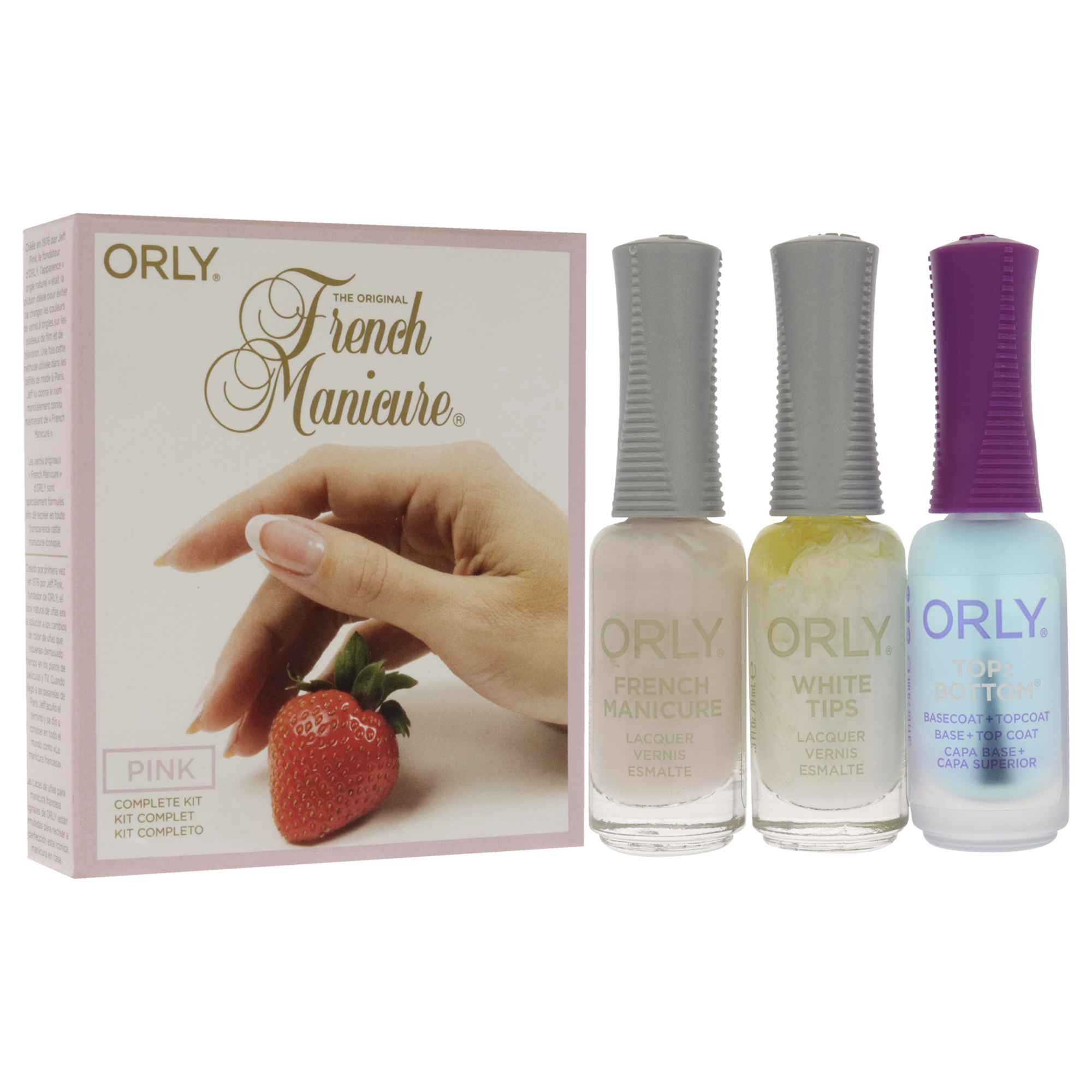 Foto 4 pulgar | Kit De Manicura Orly The Original French Pink 4 Piezas - Venta Internacional.