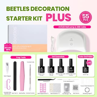 Foto 2 | Kit de Esmaltes para Uñas Beetles Gel Polish 55 Piezas-Venta Internacional