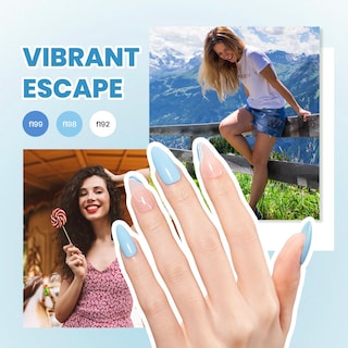 Foto 4 | Kit de Esmaltes para Uñas Beetles Gel Polish 55 Piezas-Venta Internacional