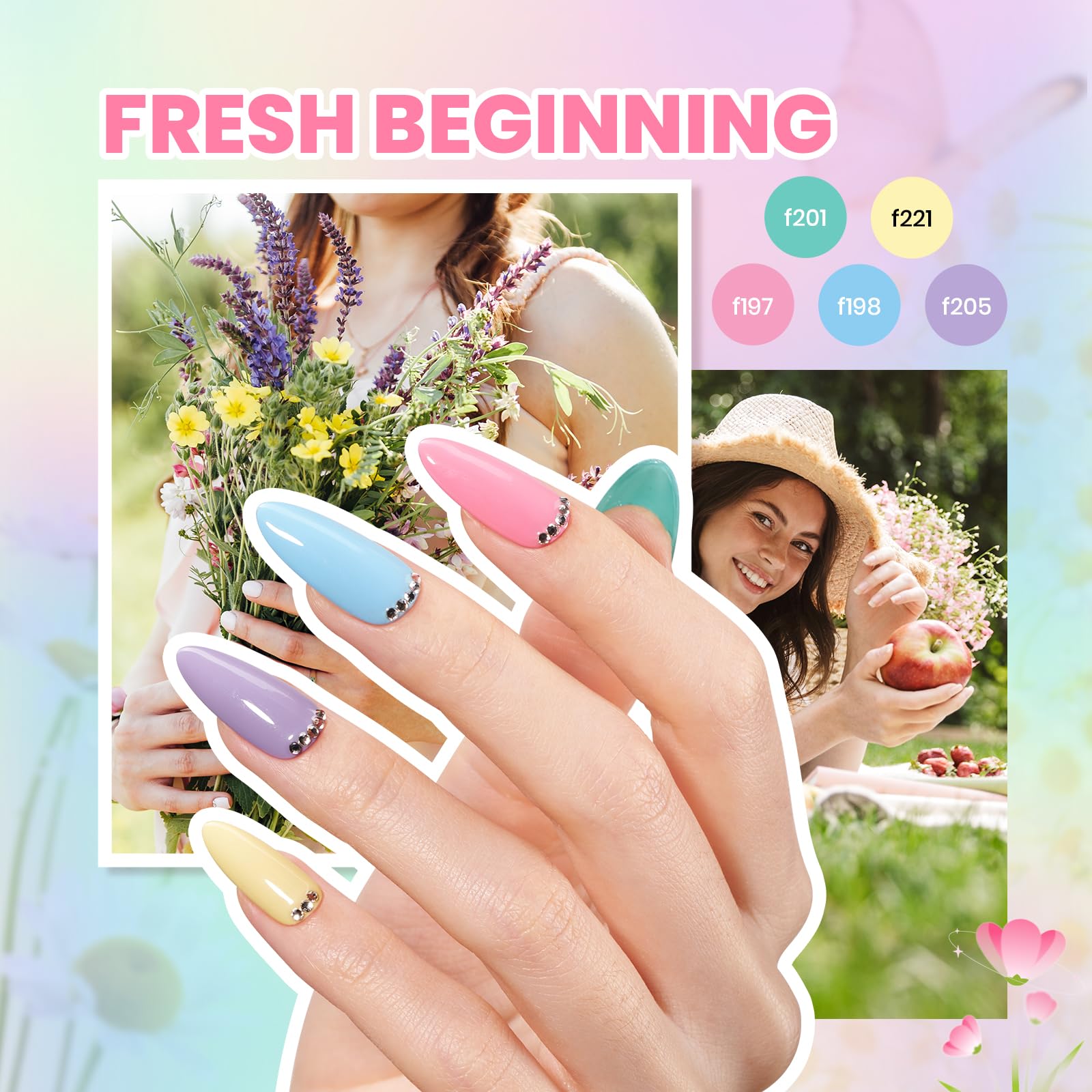 Foto 6 pulgar | Kit de Esmaltes para Uñas Beetles Gel Polish 55 Piezas-Venta Internacional