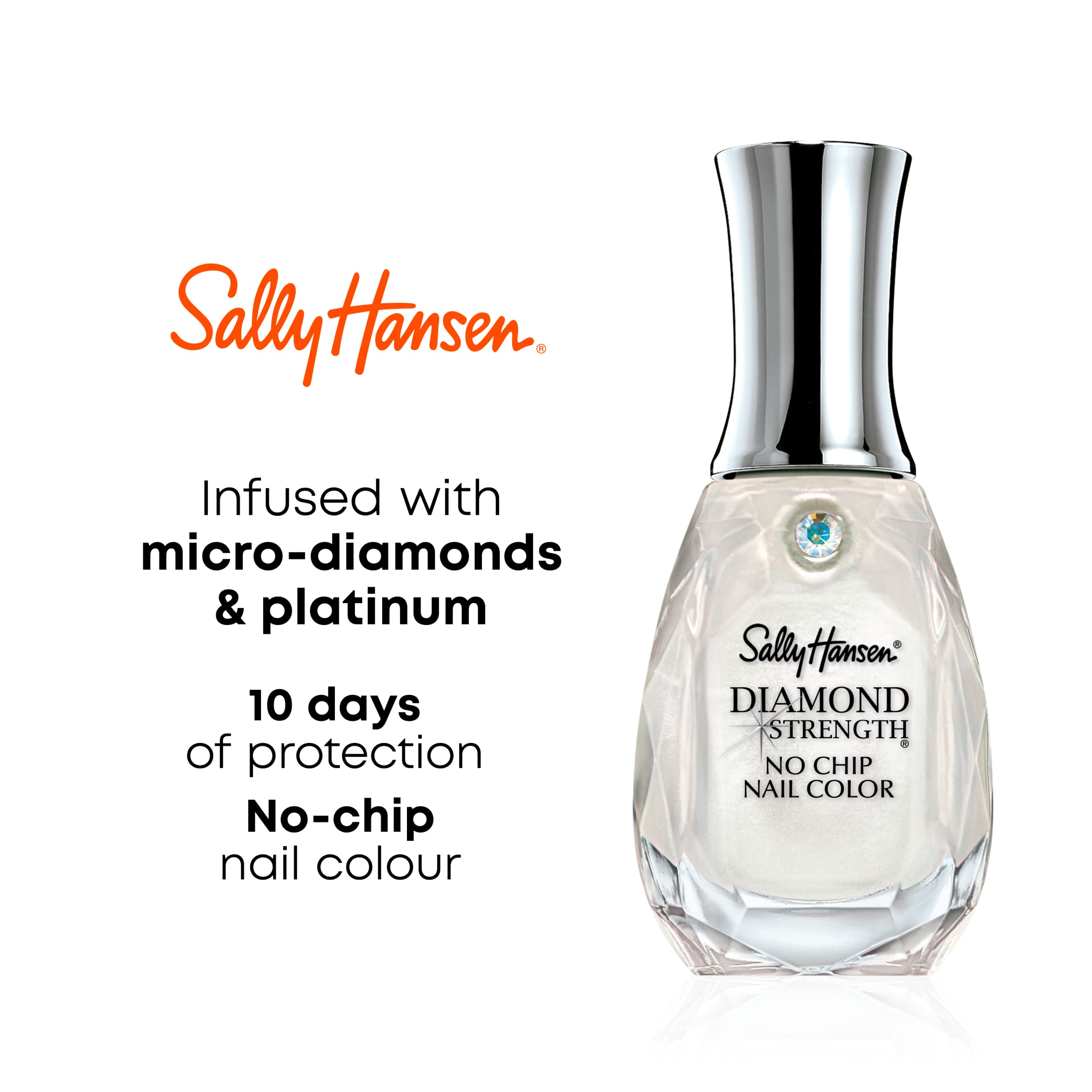 Foto 4 | Esmalte De Uñas Sally Hansen Diamond Strength No Chip Pink 13 Ml - Venta Internacional.