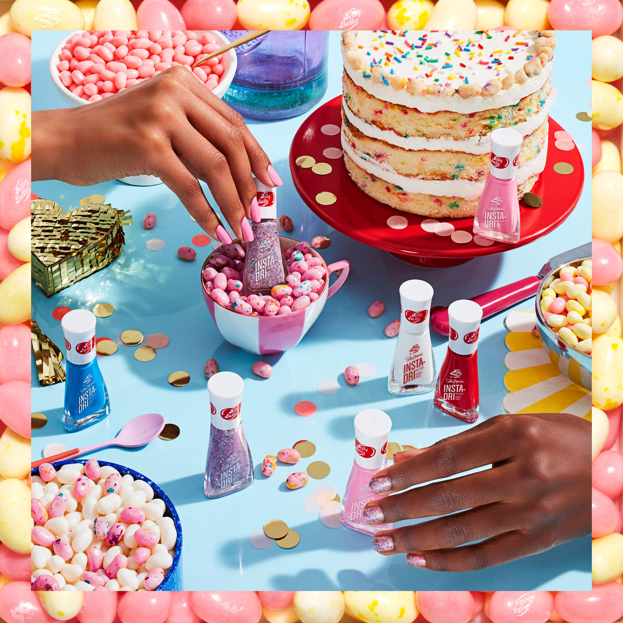 Foto 4 | Esmalte De Uñas Sally Hansen Insta-dri X Jelly Belly Blueberry - Venta Internacional.