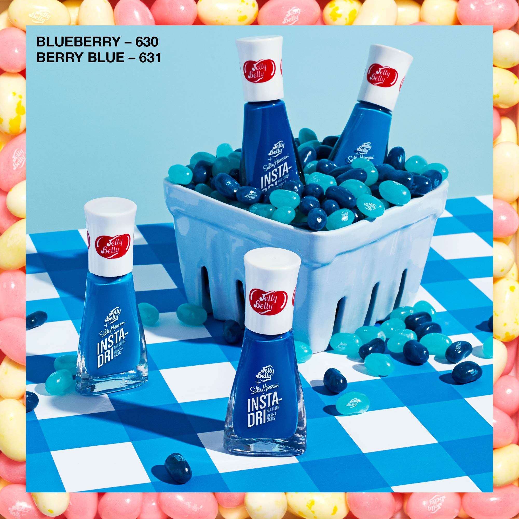 Foto 5 | Esmalte De Uñas Sally Hansen Insta-dri X Jelly Belly Blueberry - Venta Internacional.