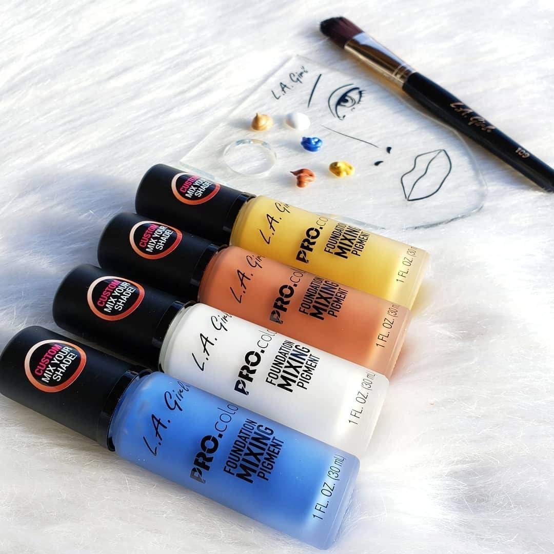 Foto 3 | Pigmento Mezclador L.a. Girl Pro Matte White 30 Ml - Venta Internacional.