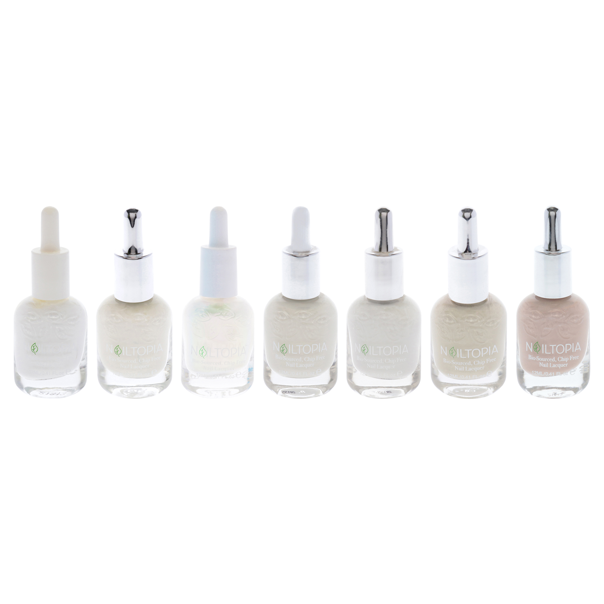 Foto 1 | Kit De Laca De Uñas Nailtopia De Origen Biológico  Sin Astillas  7 X 12 Ml - Venta Internacional.